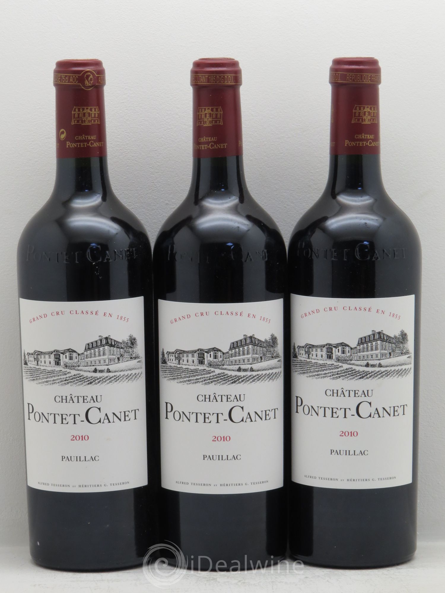 Château Pontet Canet 5ème Grand Cru Classé 2010 - Lot de 6 bouteilles - 2
