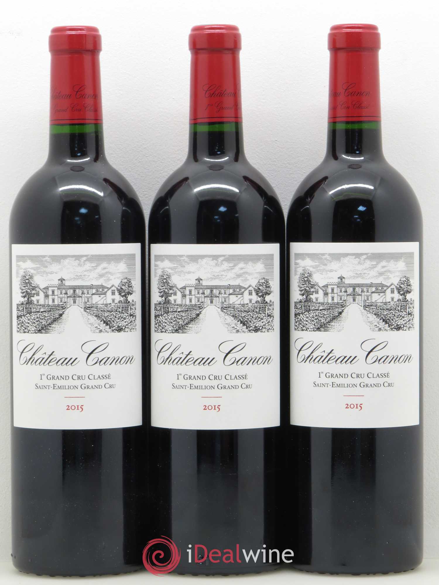 Château Canon 1er Grand Cru Classé B 2015 - Lot de 6 bouteilles - 3