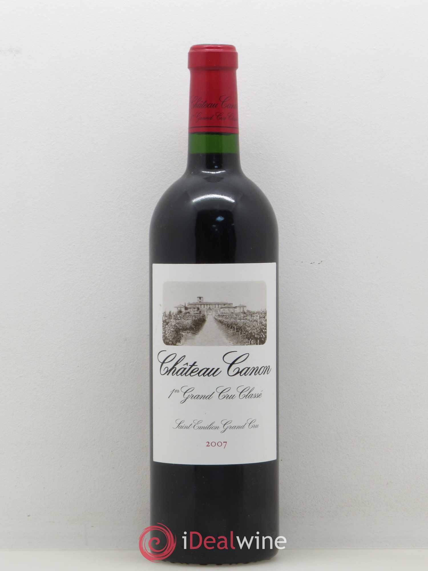 Château Canon 1er Grand Cru Classé B 2007 - Lot de 1 bouteille - 0