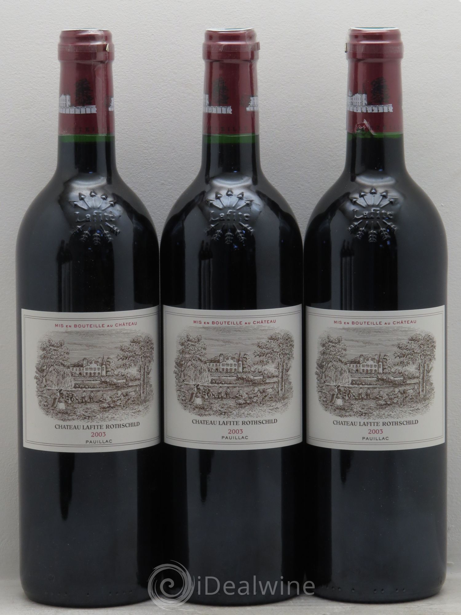 Château Lafite Rothschild 1er Grand Cru Classé 2003 - Lot de 6 bouteilles - 2