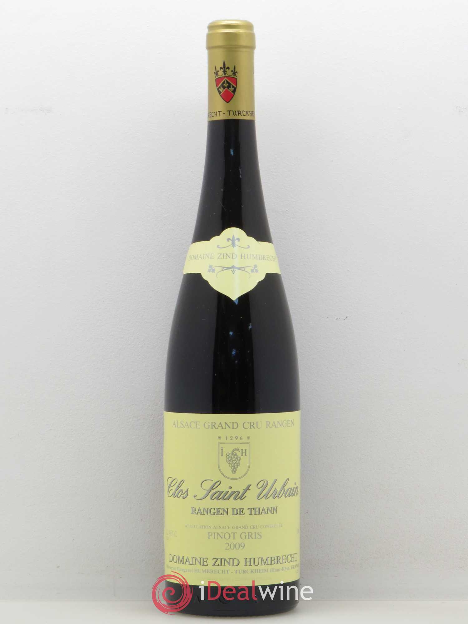 Alsace Pinot Gris Grand Cru Rangen de Thann Clos Saint-Urbain Zind-Humbrecht (Domaine) 2009 - Lot de 1 bouteille - 0