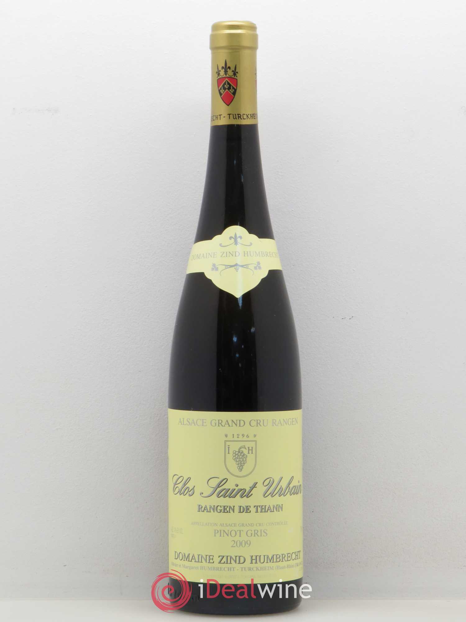 Alsace Pinot Gris Grand Cru Rangen de Thann Clos Saint-Urbain Zind-Humbrecht (Domaine) 2009 - Lot de 1 bouteille - 0