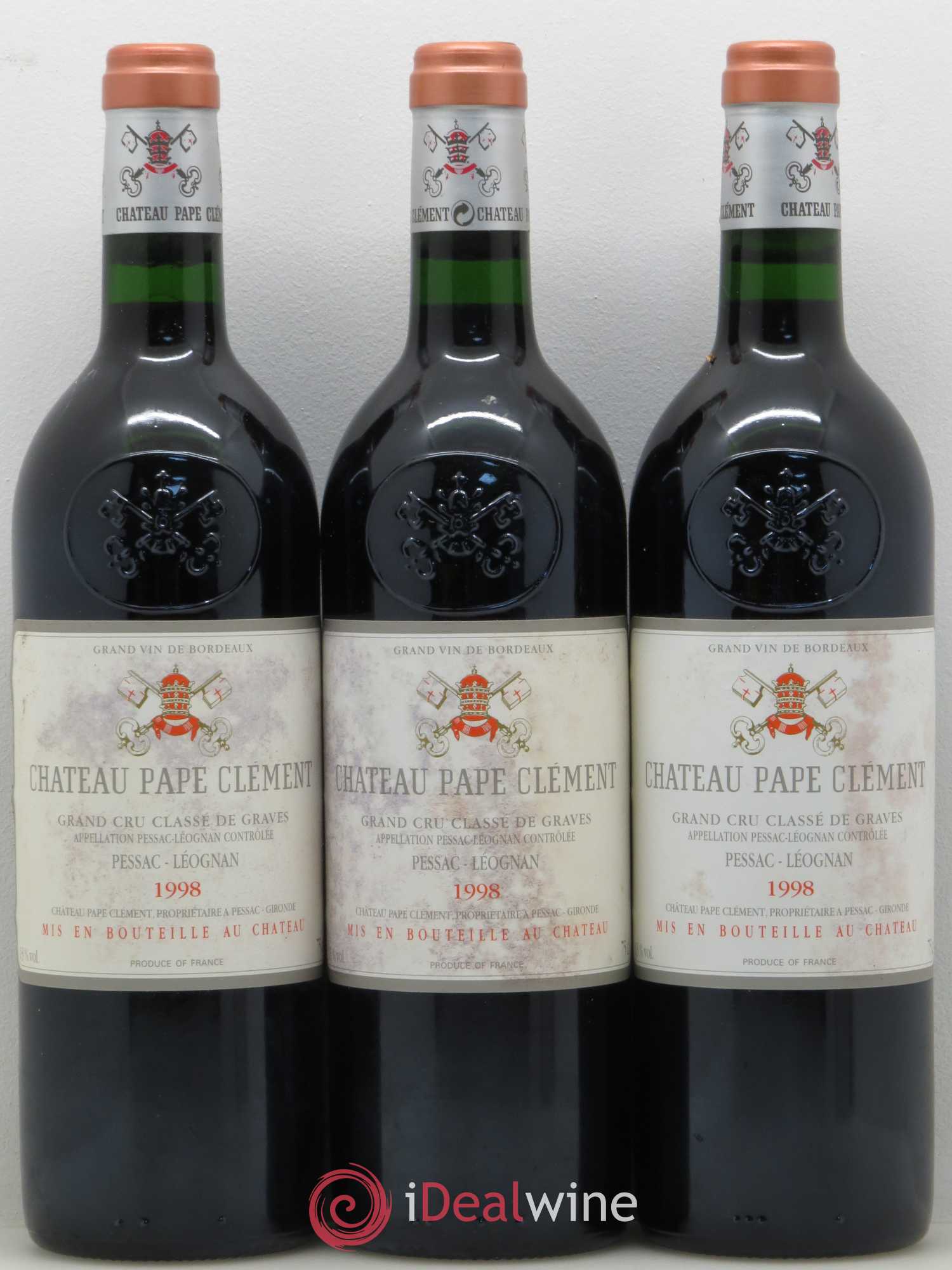 Château Pape Clément Cru Classé de Graves 1998 - Lot de 12 bouteilles - 4