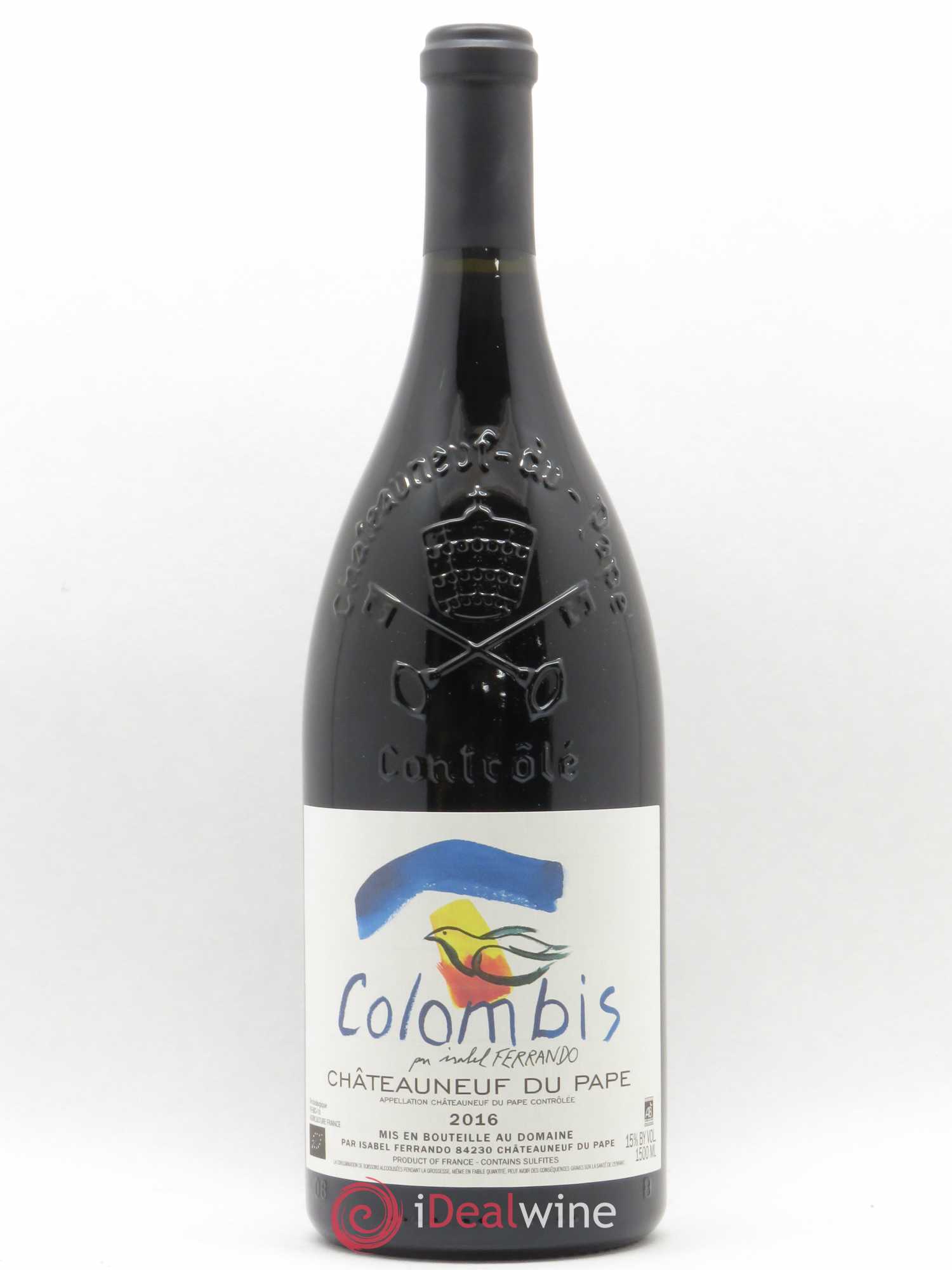 Châteauneuf-du-Pape Colombis Domaine Saint-Préfert 2016 - Lot de 1 magnum - 0