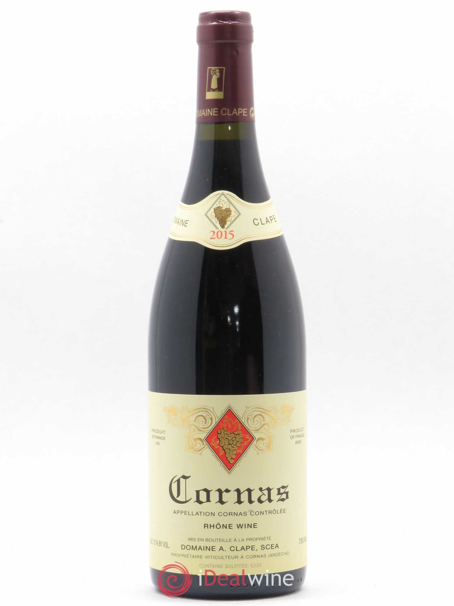 Cornas Auguste Clape 2015 - Lot de 1 bouteille - 0