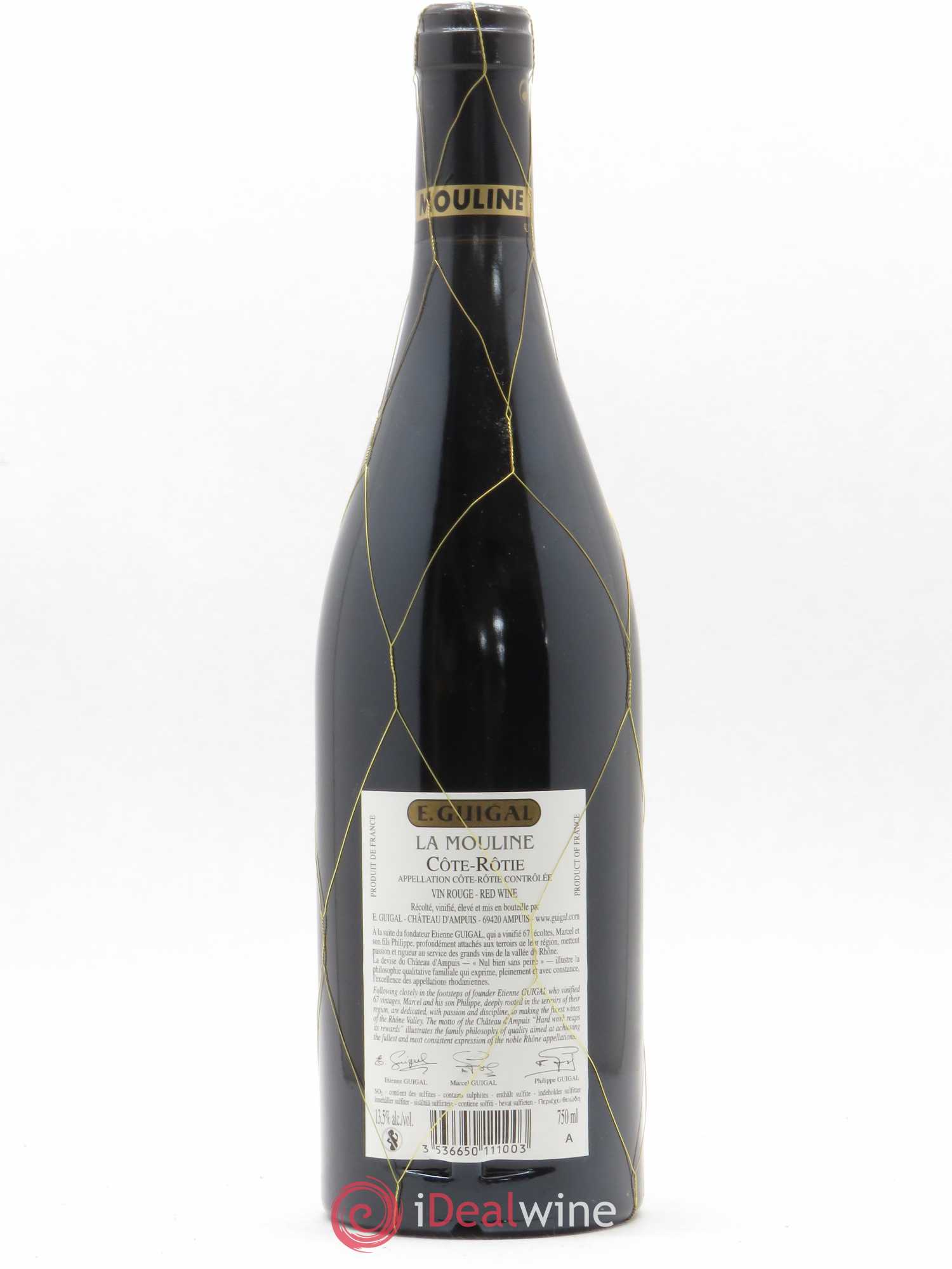 Côte-Rôtie La Mouline Guigal 2010 - Lot de 1 bouteille - 1