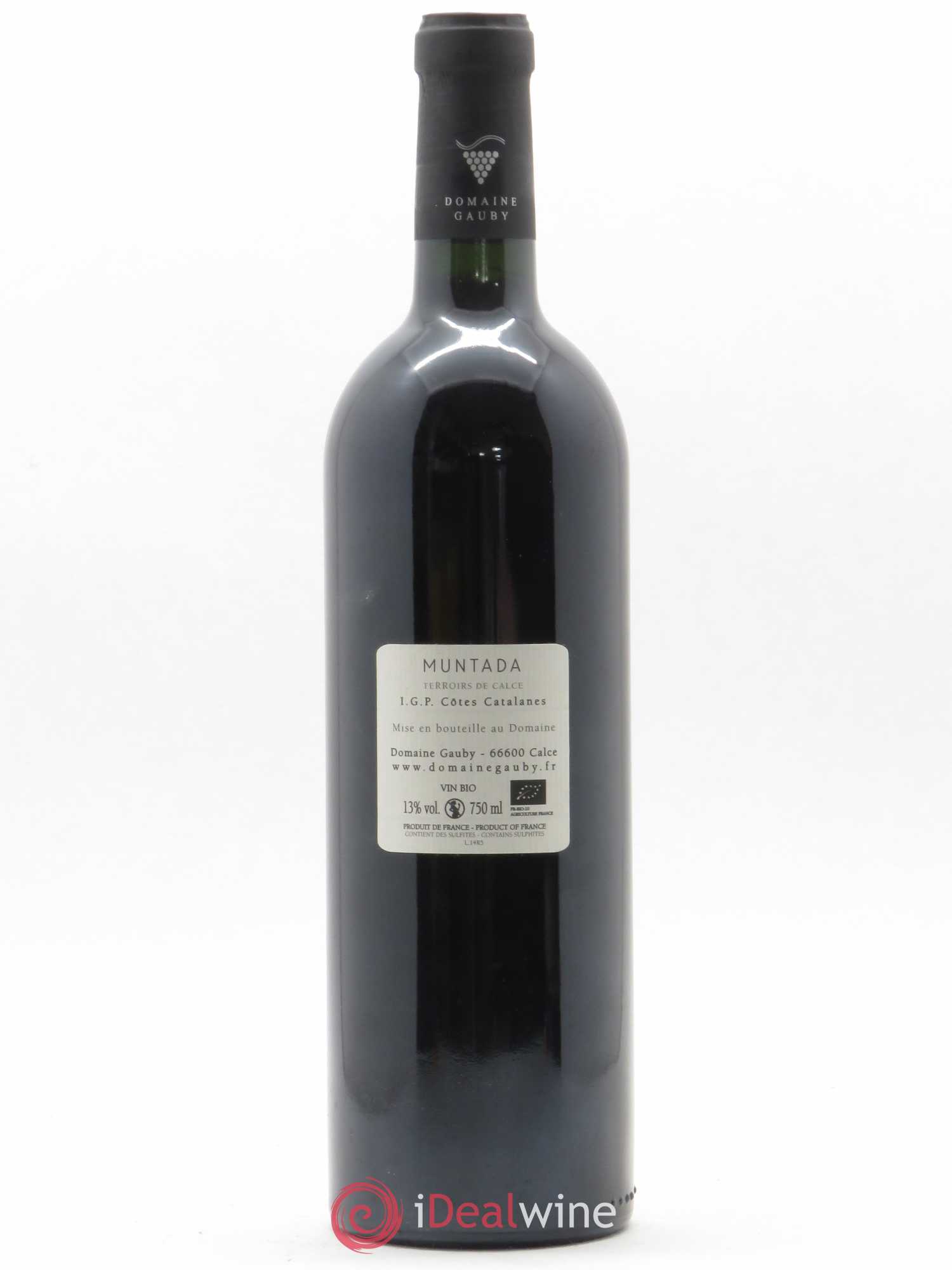 Côtes Catalanes (anciennement Côtes du Roussillon Villages) La Muntada Gauby (Domaine) 2014 - Posten von 1 Flasche - 1