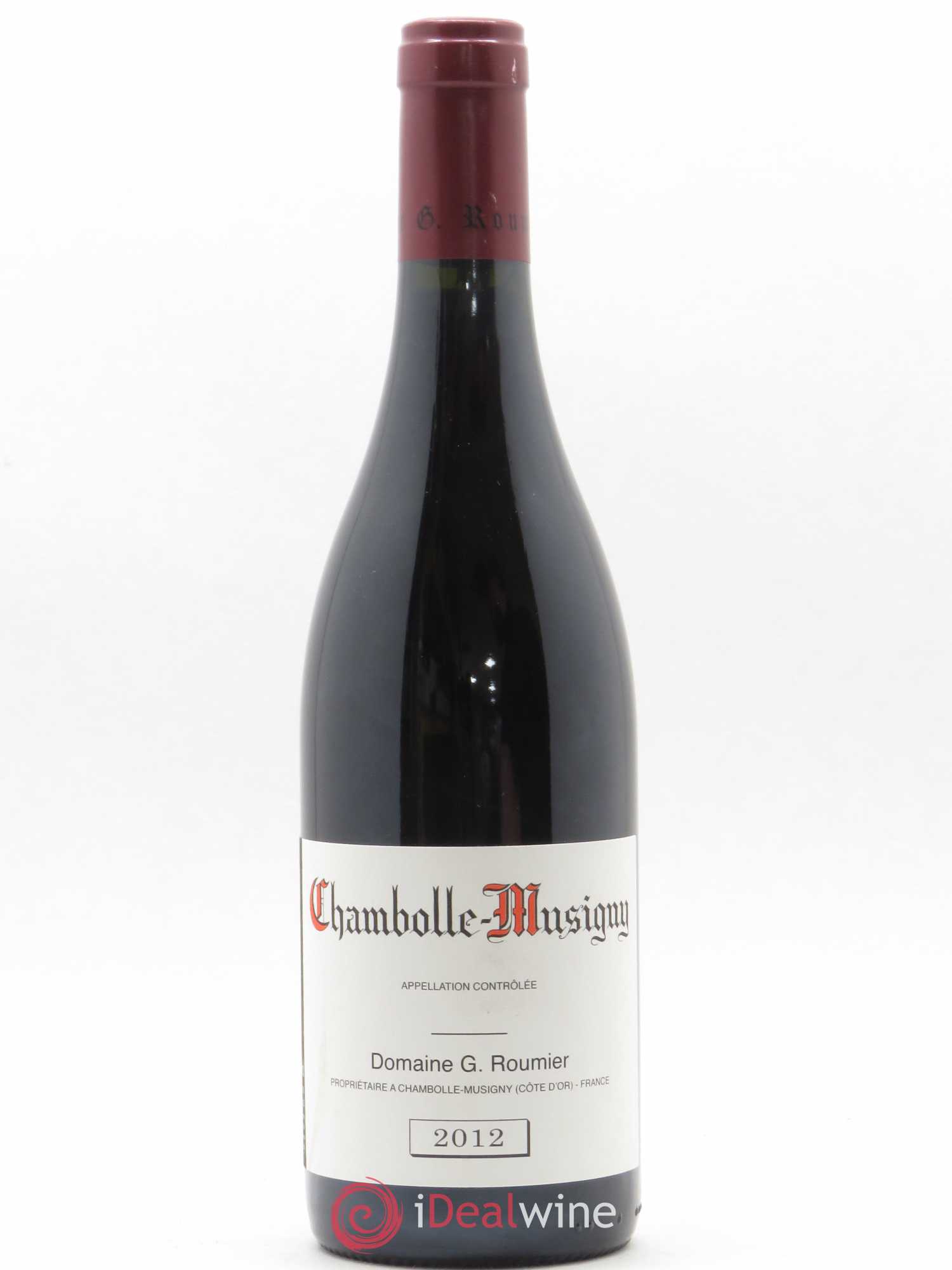 Chambolle-Musigny Georges Roumier (Domaine) 2012 - Lot de 1 bouteille - 0