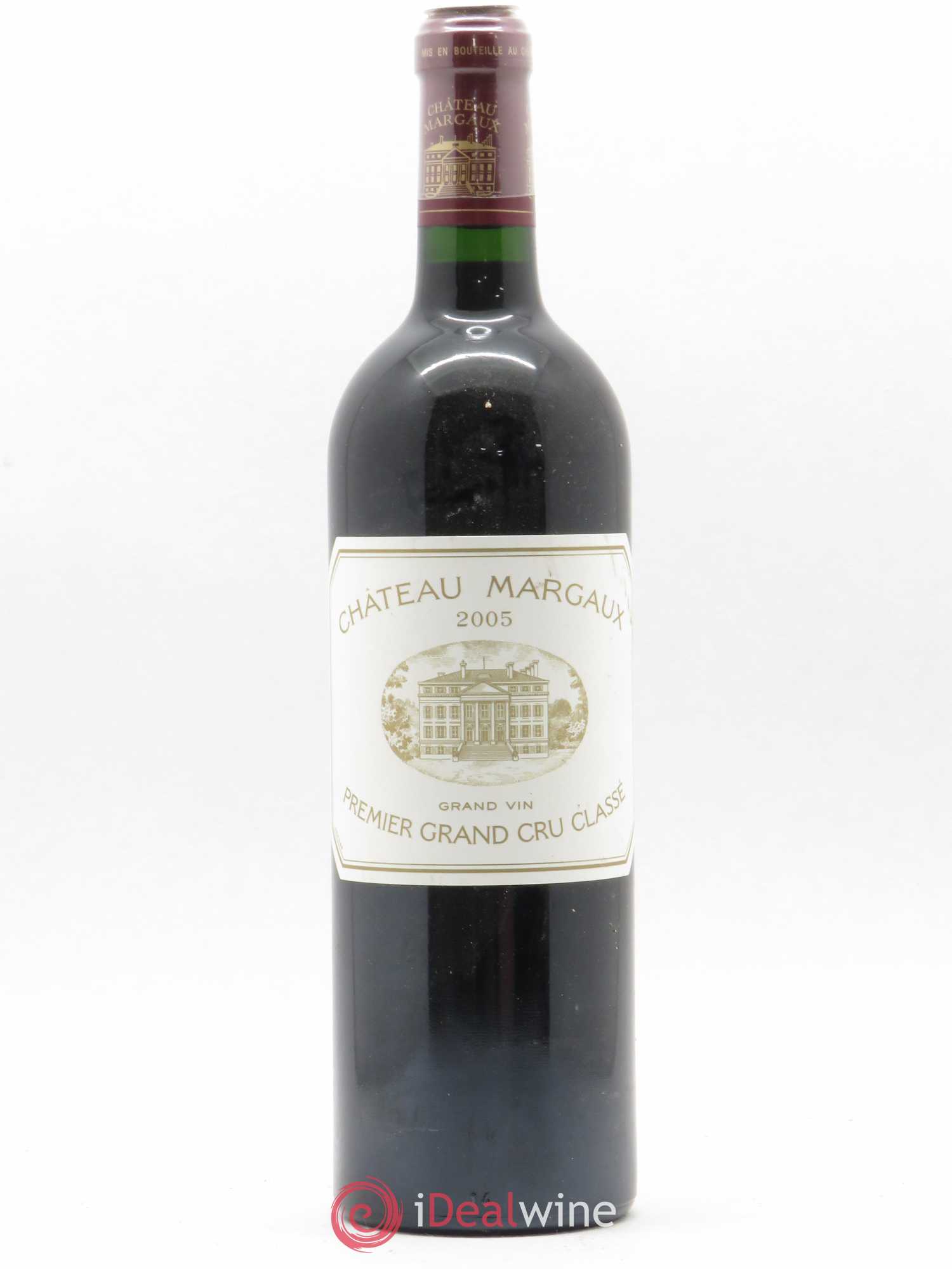 Château Margaux 1er Grand Cru Classé 2005 - Lot de 1 bouteille - 0