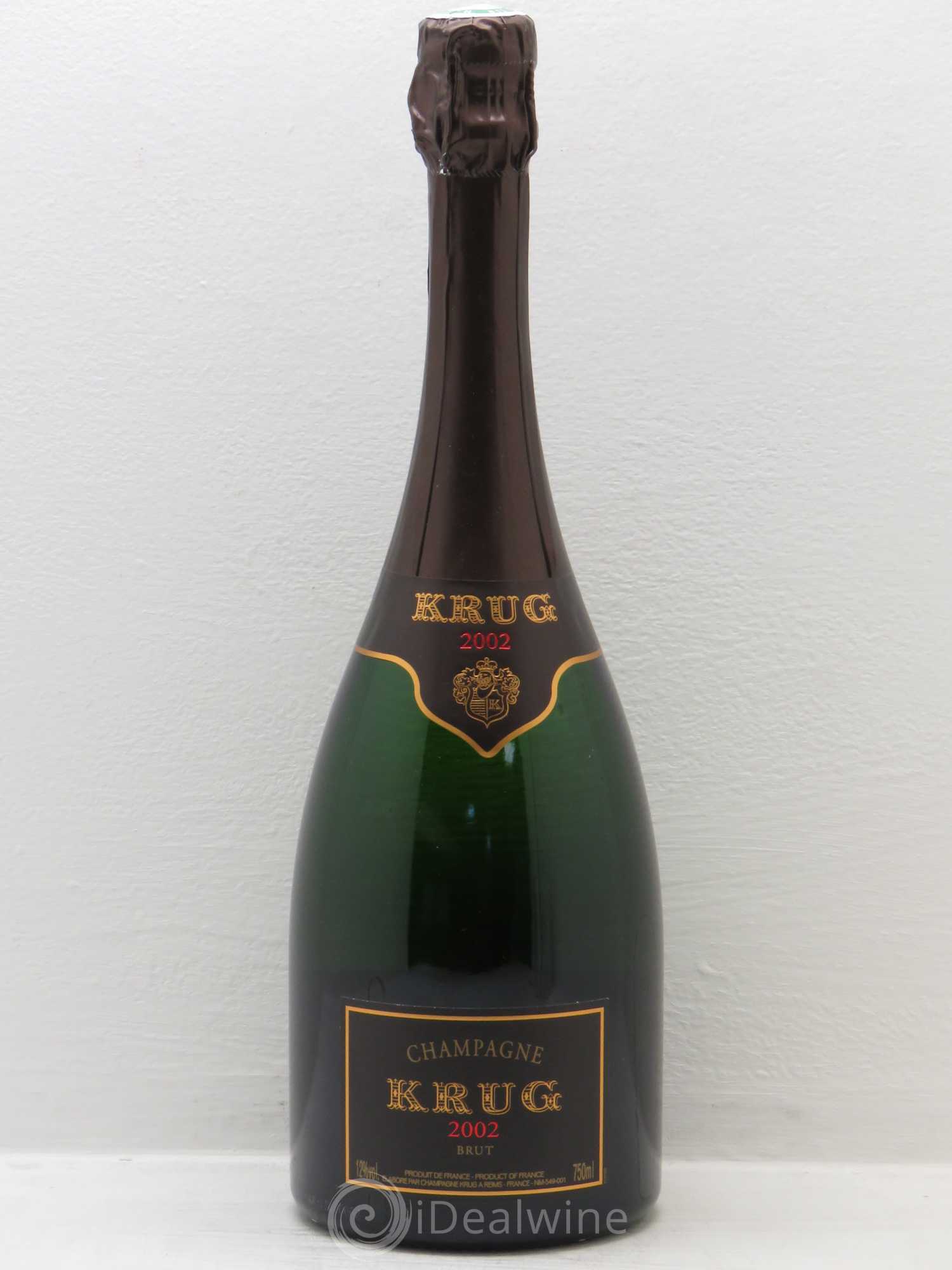 Vintage Krug 2002 - Lot de 1 bouteille - 0