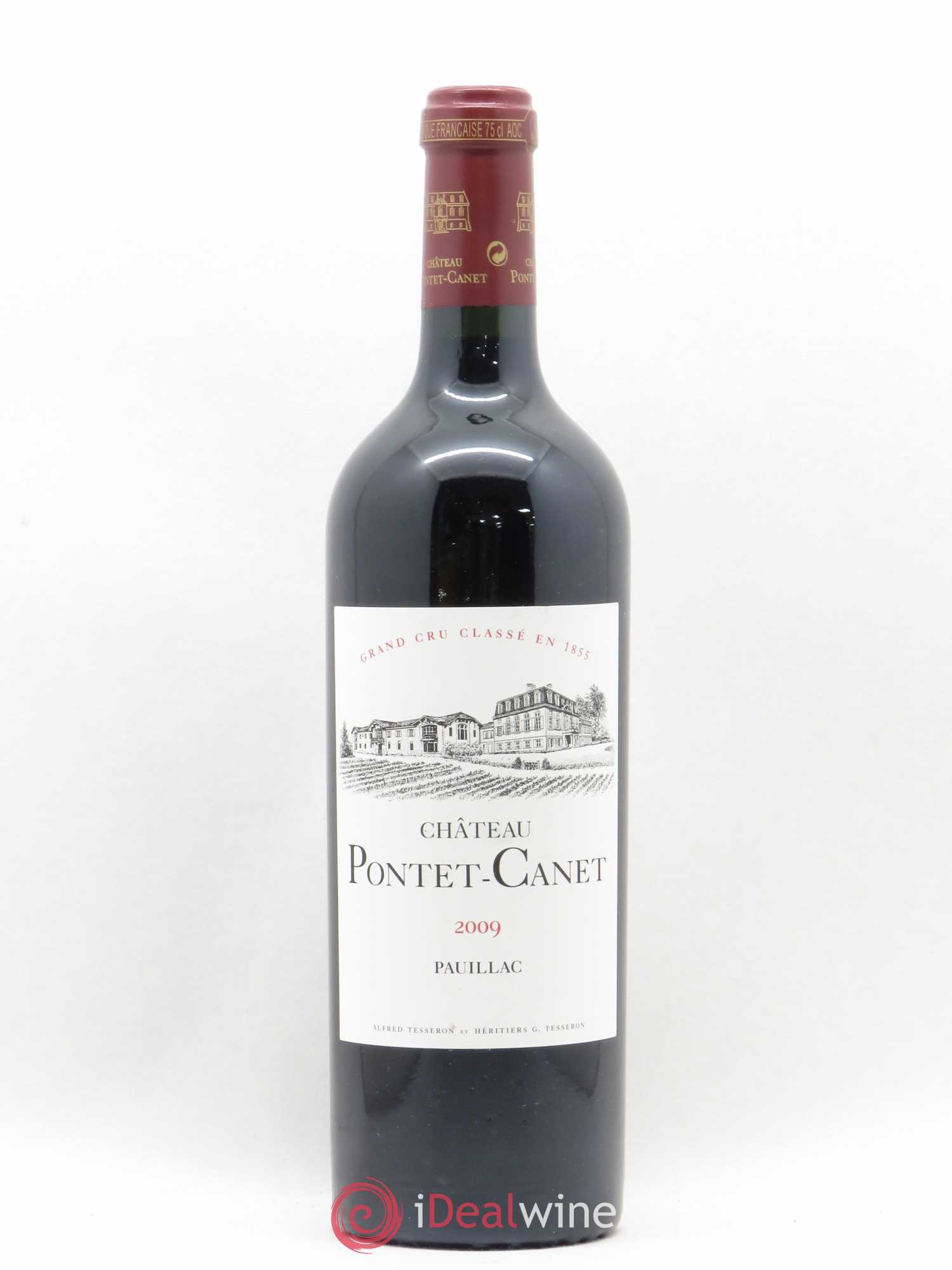 Château Pontet Canet 5ème Grand Cru Classé 2009 - Lot de 1 bouteille - 0