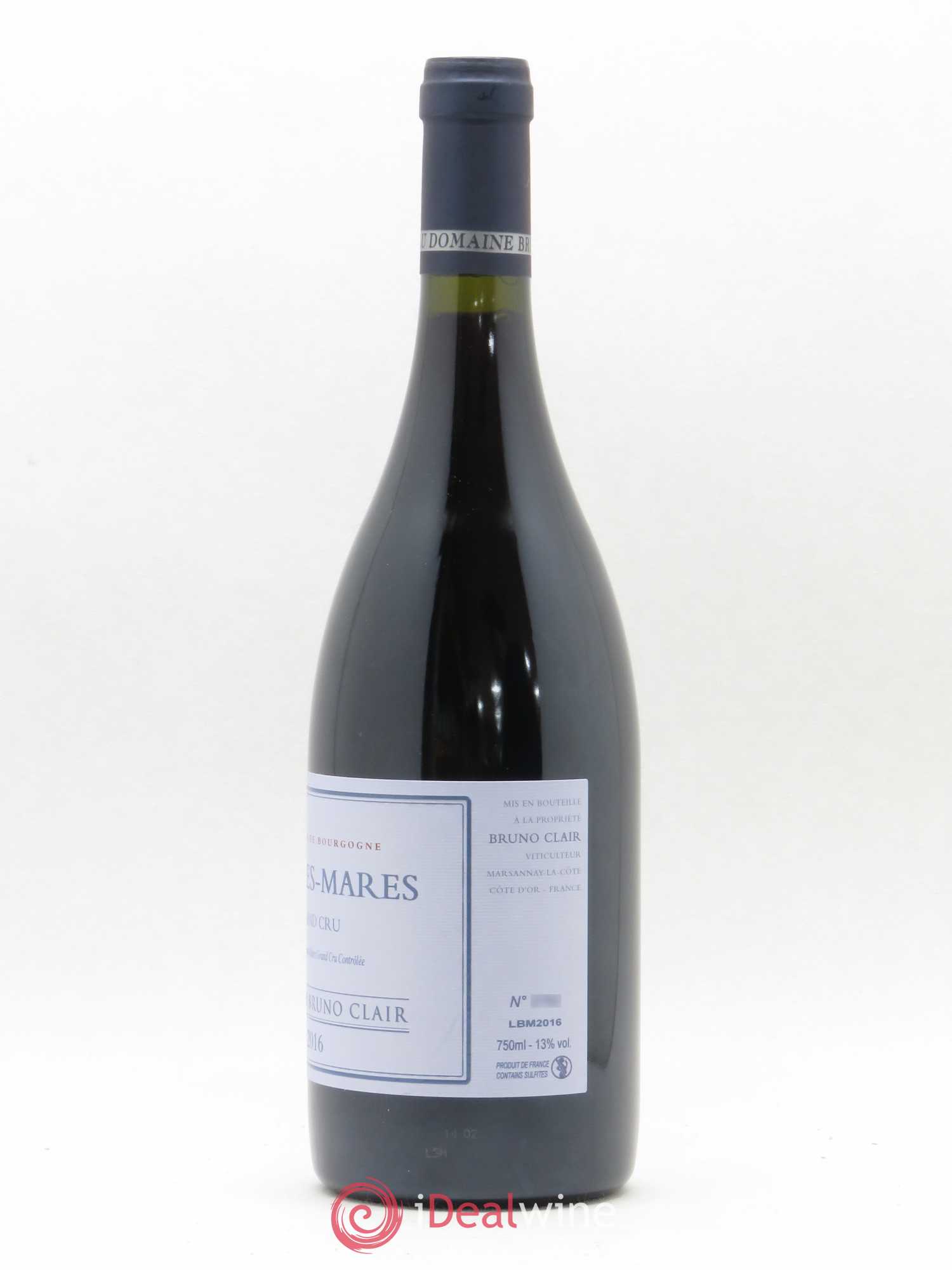 Bonnes-Mares Grand Cru Bruno Clair (Domaine) 2016 - Lot de 1 bouteille - 1