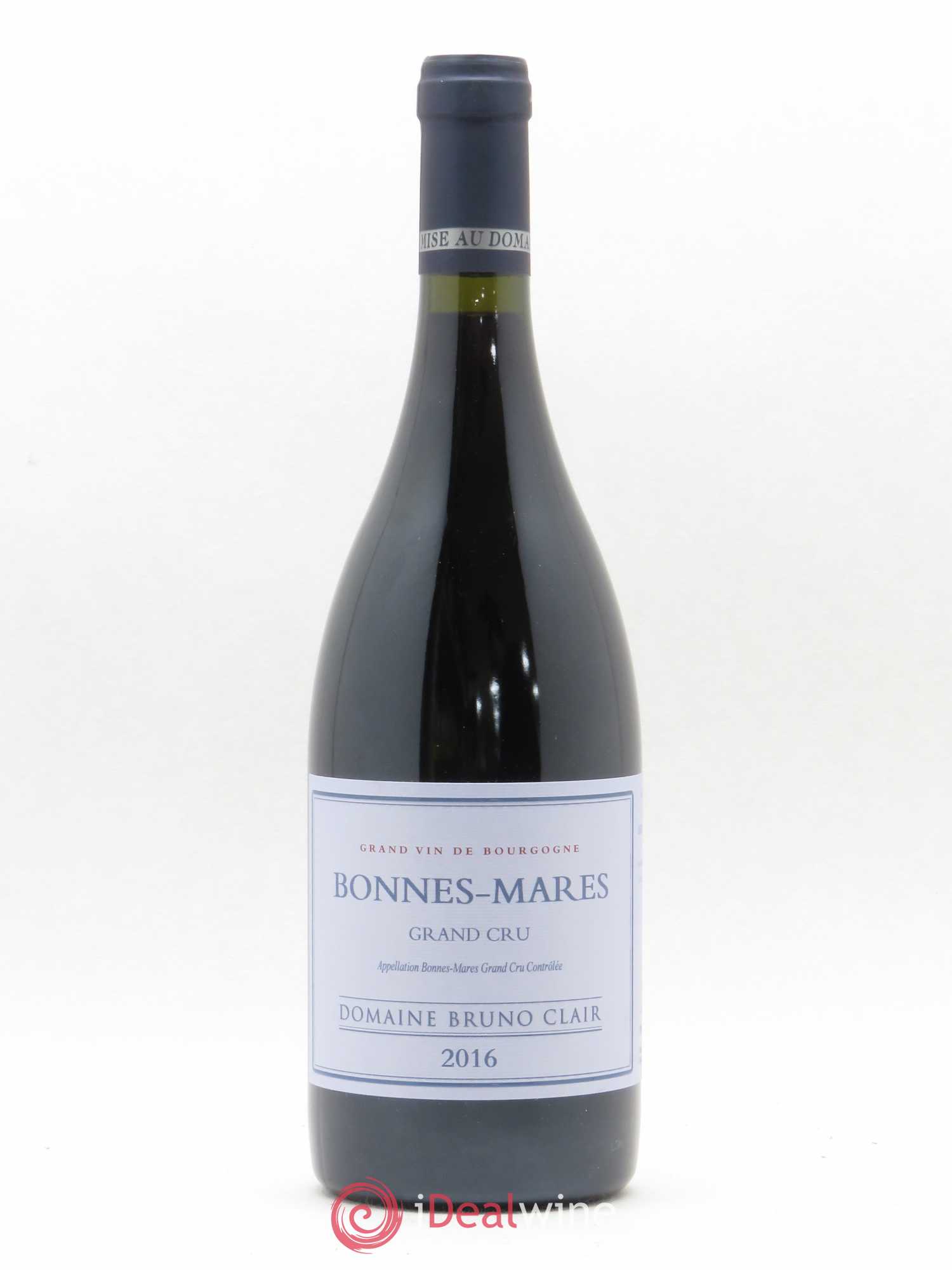 Bonnes-Mares Grand Cru Bruno Clair (Domaine) 2016 - Lot de 1 bouteille - 0