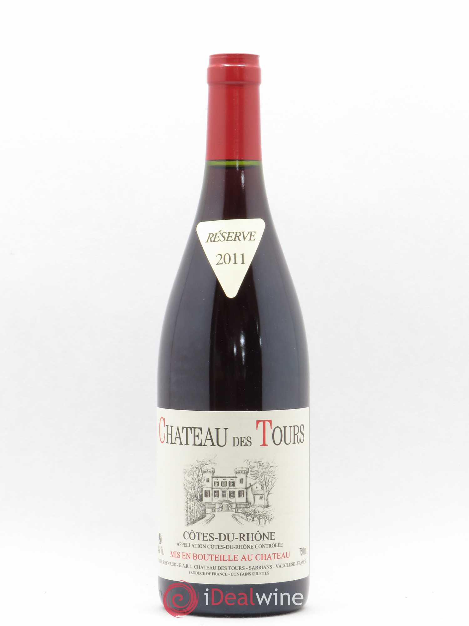 Côtes-du-Rhône Château des Tours Emmanuel Reynaud 2011 - Lot de 1 bouteille - 0