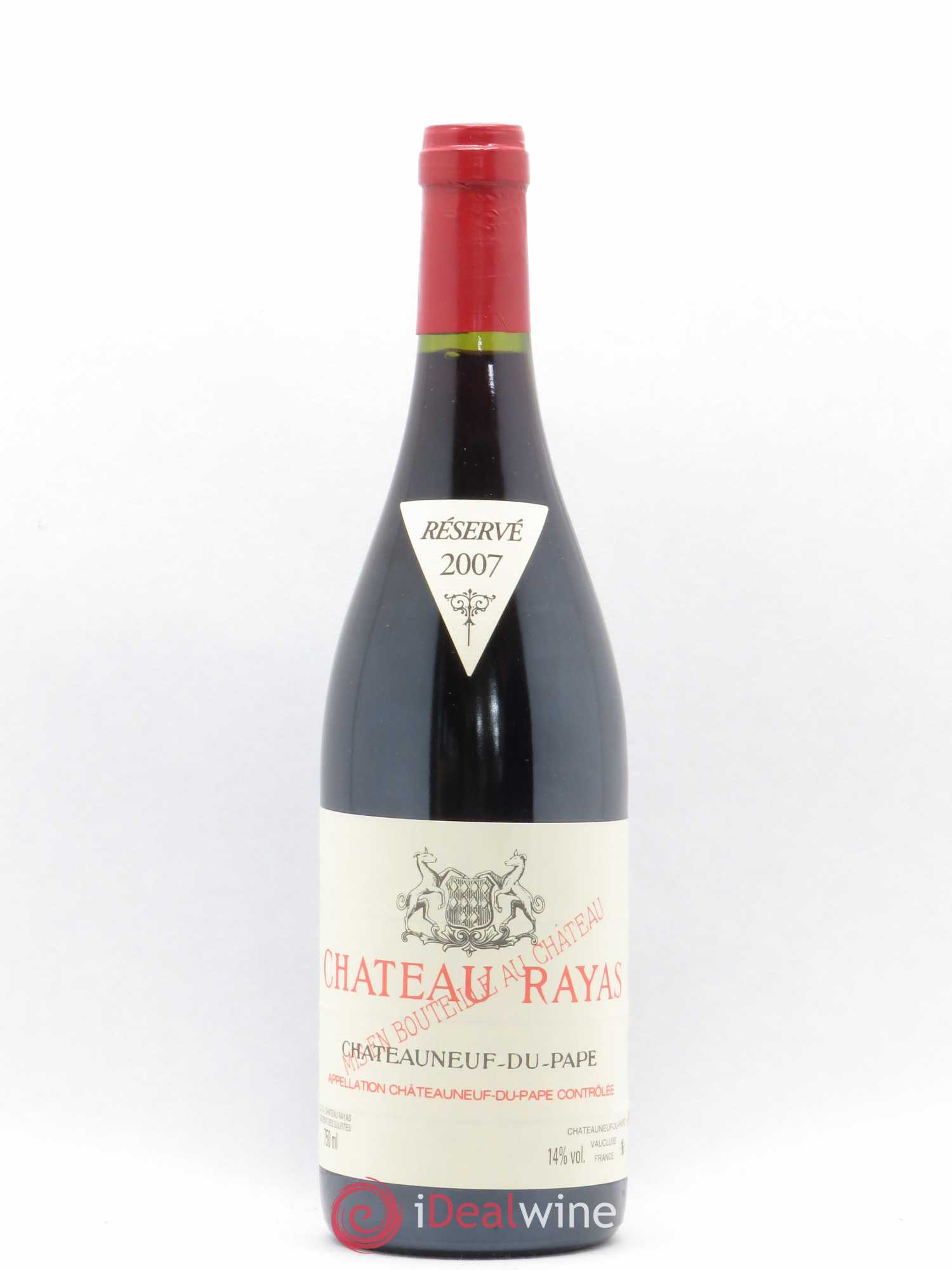 Châteauneuf-du-Pape Château Rayas Emmanuel Reynaud 2007 - Lot de 1 bouteille - 0
