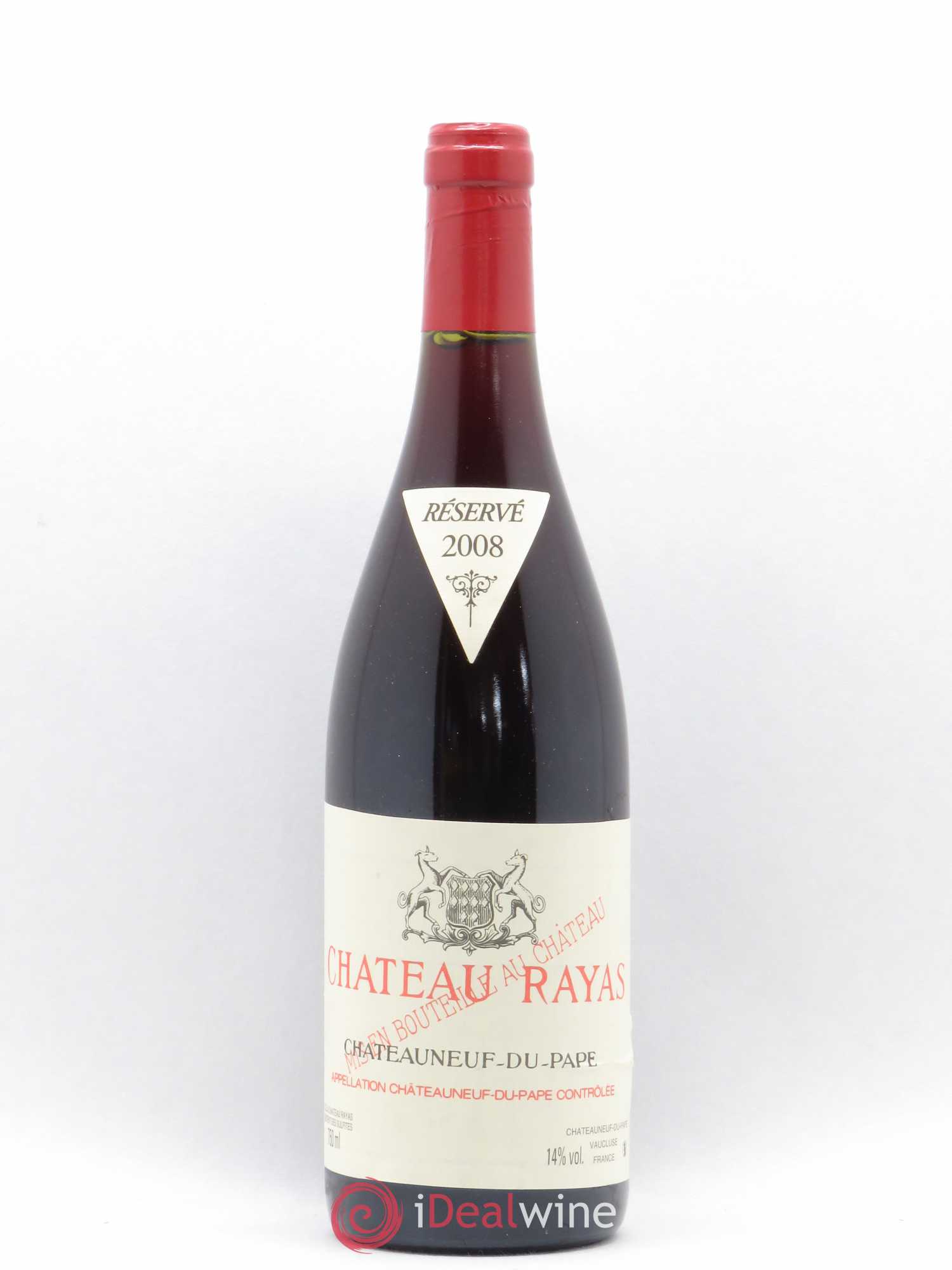 Châteauneuf-du-Pape Château Rayas Emmanuel Reynaud 2008 - Lot de 1 bouteille - 0