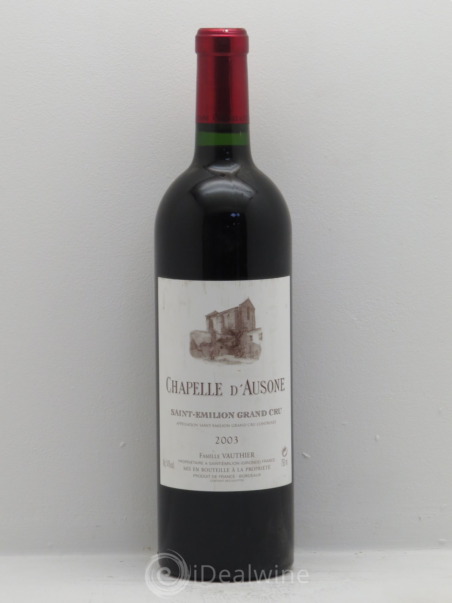 Chapelle d'Ausone Second Vin 2003 - Lot de 1 bouteille - 0