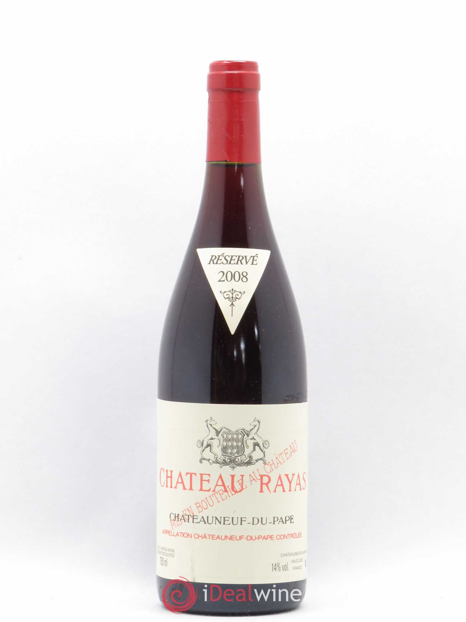 Châteauneuf-du-Pape Château Rayas Emmanuel Reynaud 2008 - Lot de 1 bouteille - 0