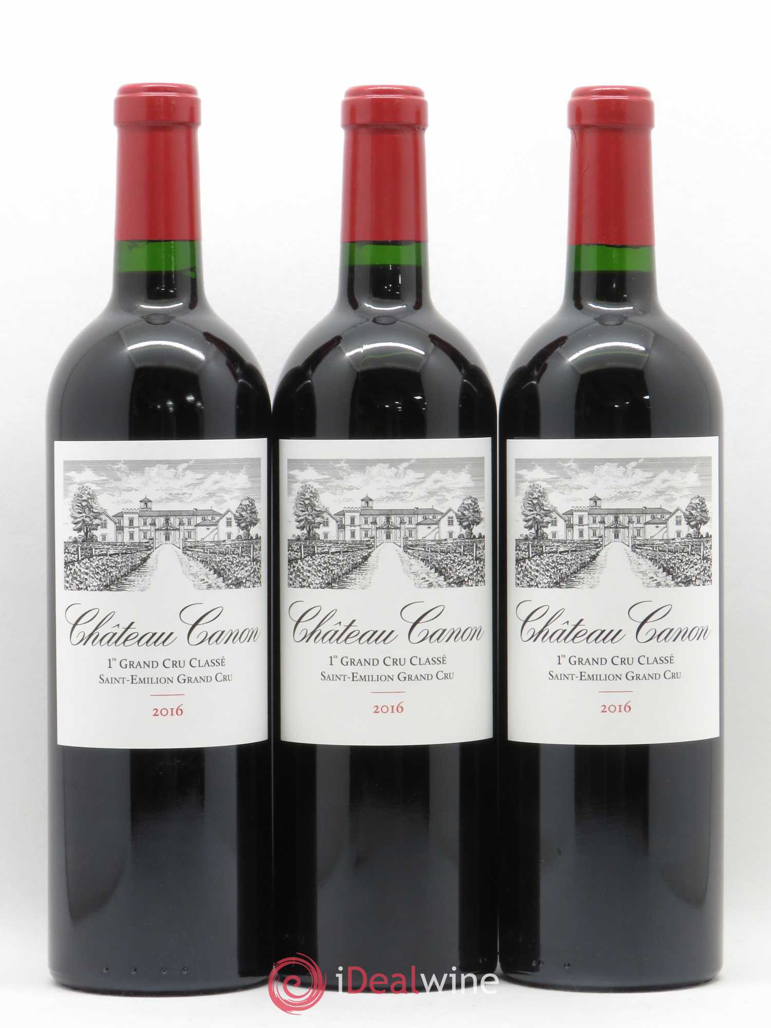 Château Canon 1er Grand Cru Classé B 2016 - Lot de 12 bouteilles - 3