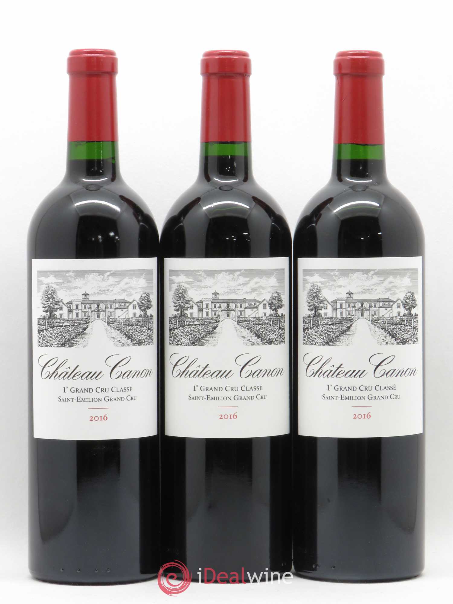 Château Canon 1er Grand Cru Classé B 2016 - Lot de 12 bouteilles - 4
