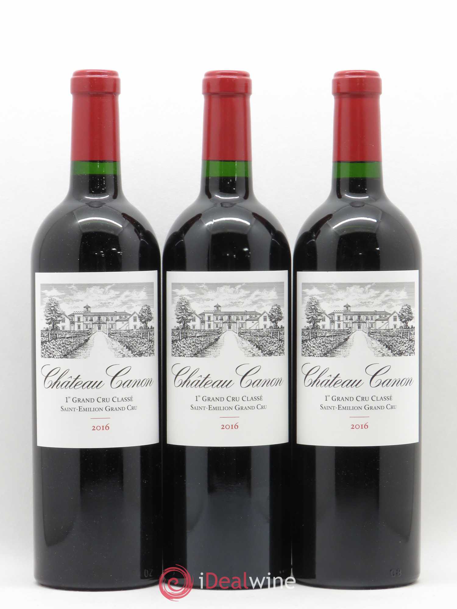 Château Canon 1er Grand Cru Classé B 2016 - Lot de 12 bouteilles - 2