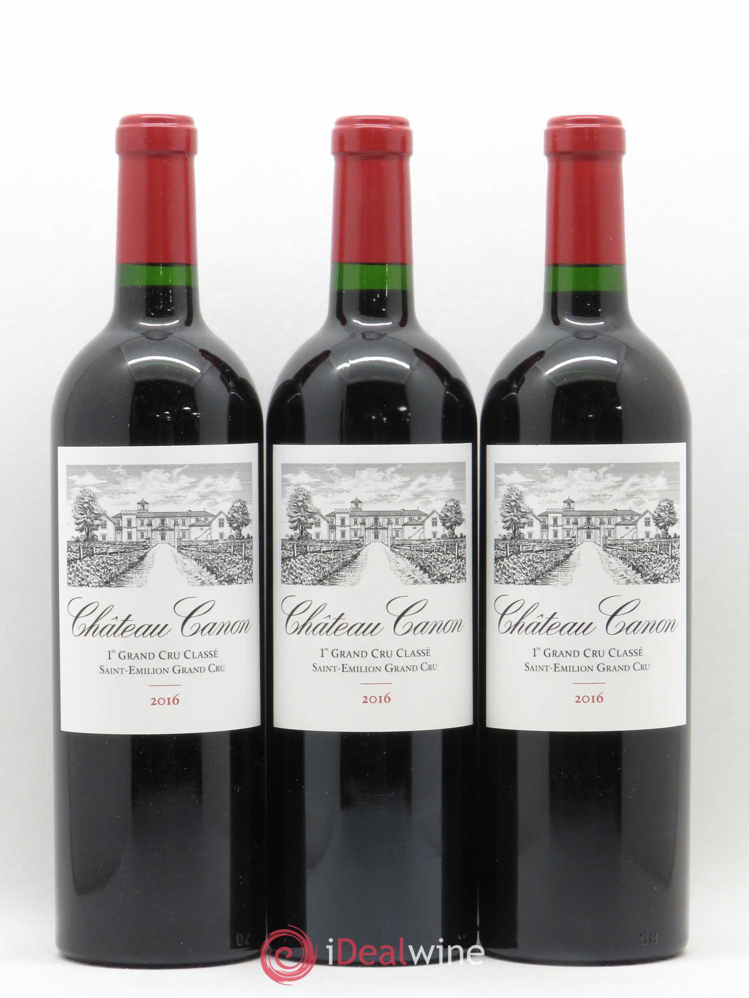 Château Canon 1er Grand Cru Classé B 2016 - Lot de 12 bouteilles - 4