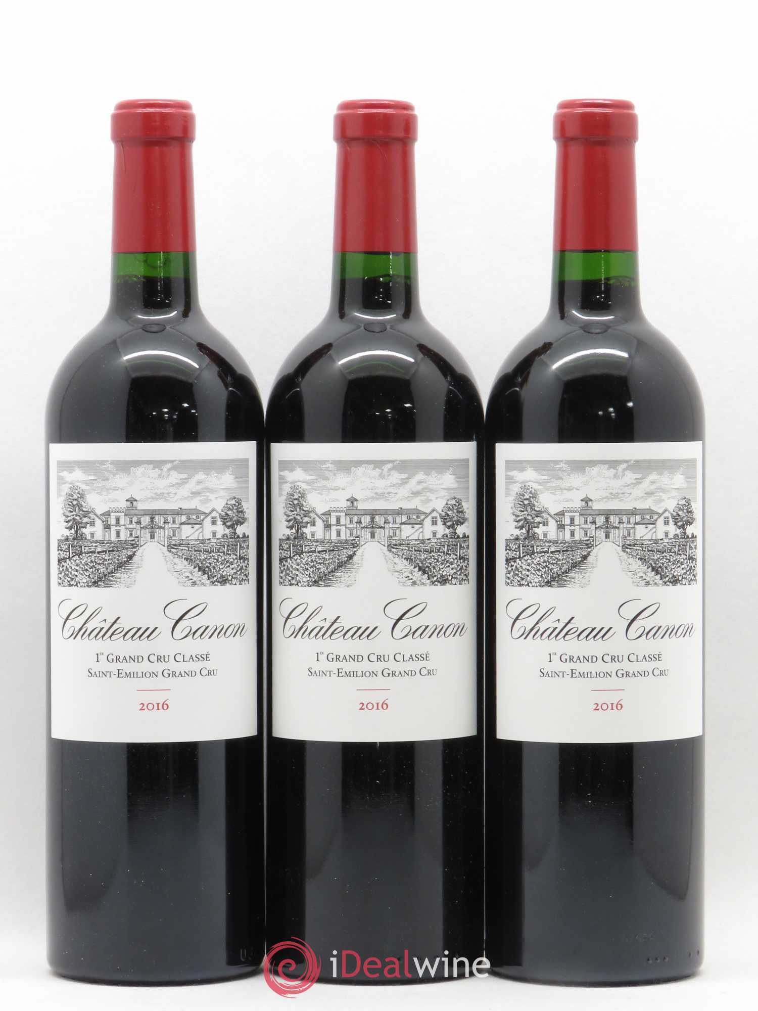 Château Canon 1er Grand Cru Classé B 2016 - Lot de 6 bouteilles - 2
