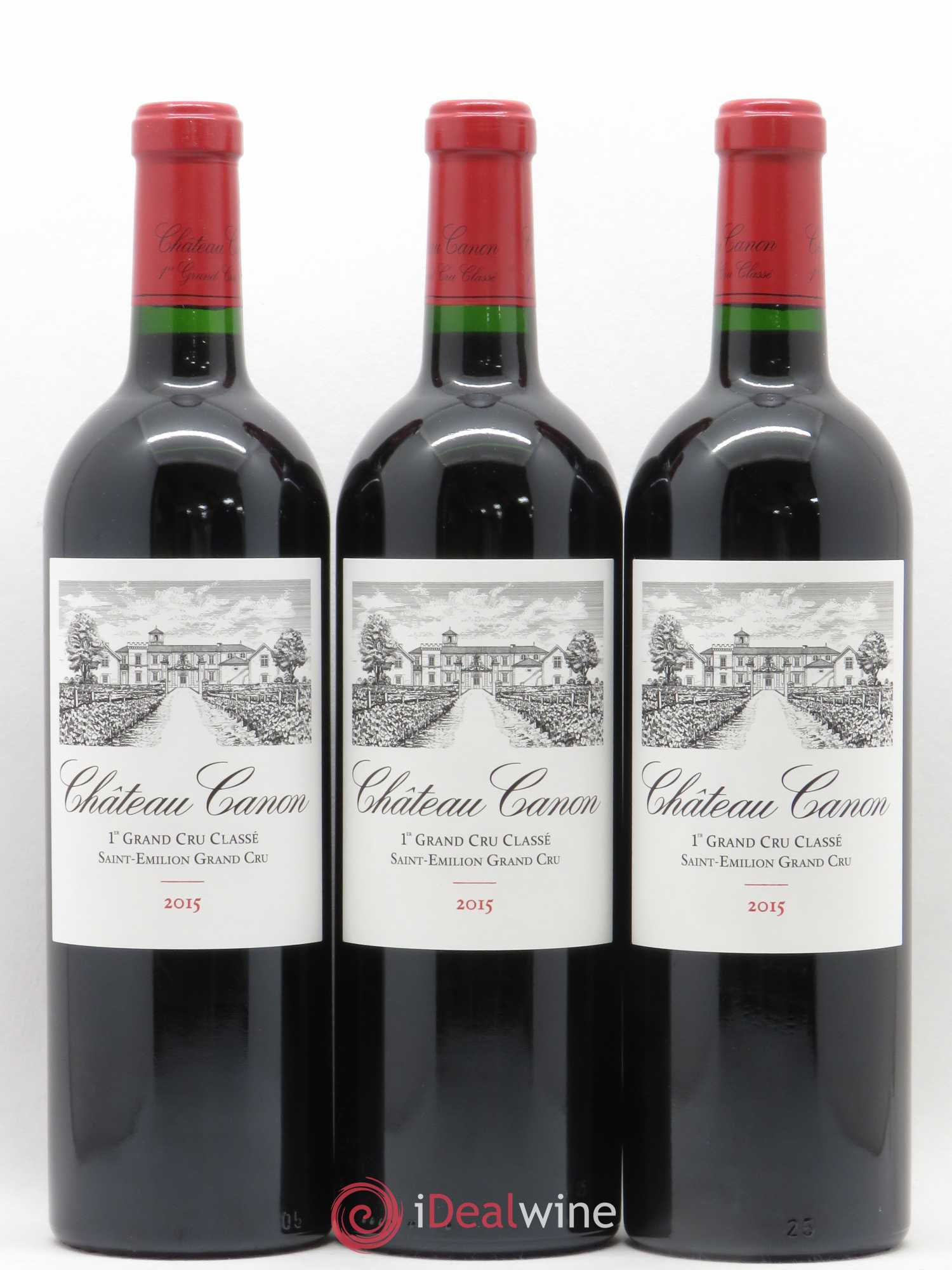 Château Canon 1er Grand Cru Classé B 2015 - Lot de 6 bouteilles - 3
