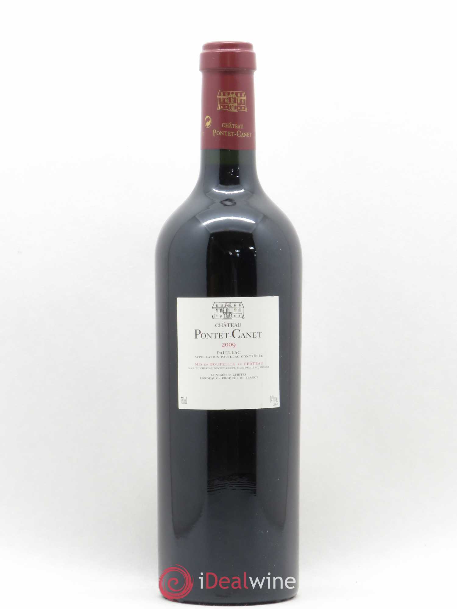 Château Pontet Canet 5ème Grand Cru Classé 2009 - Lot de 1 bouteille - 1