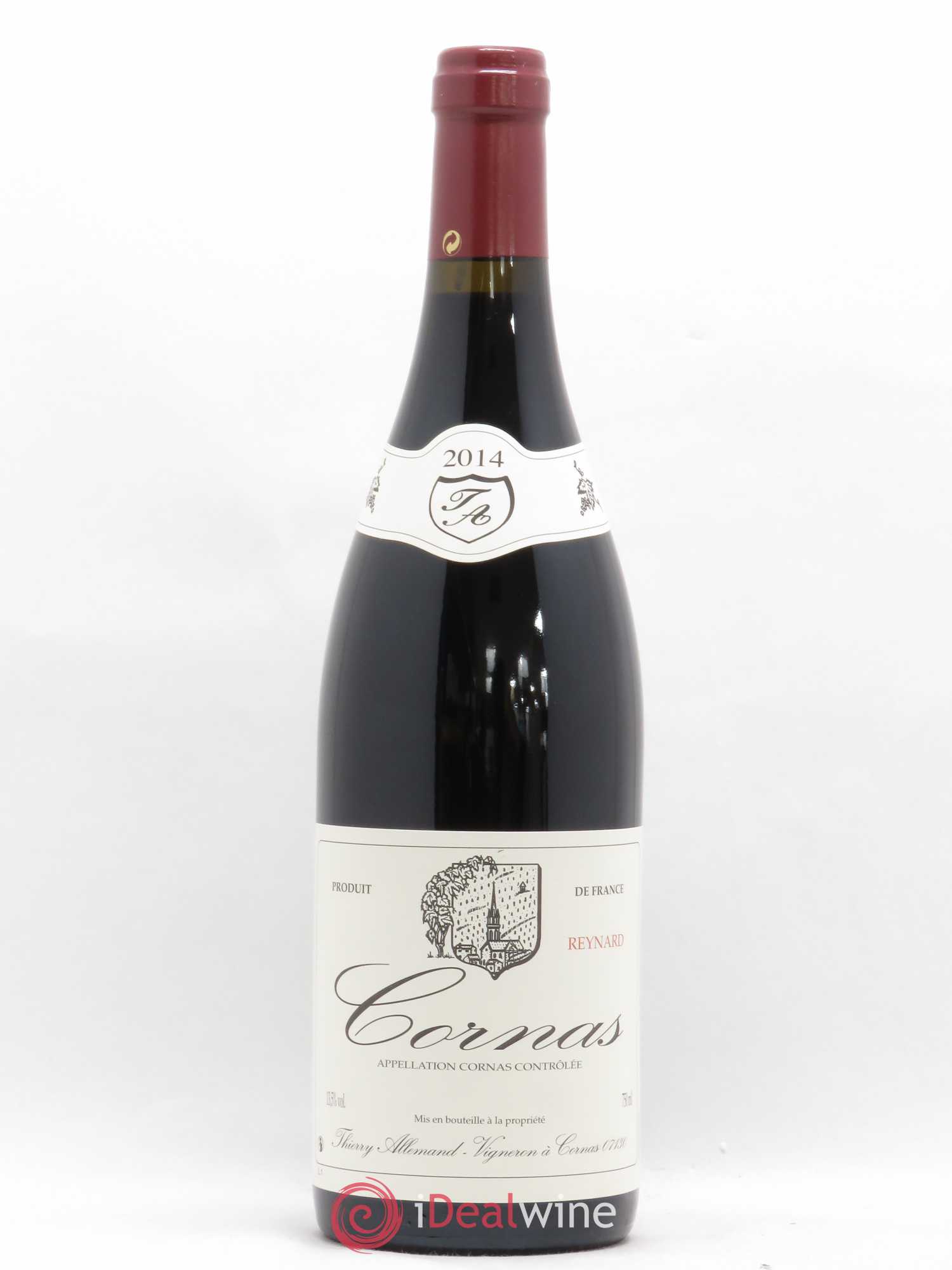 Cornas Reynard Thierry Allemand 2014 - Lot de 1 bouteille - 0
