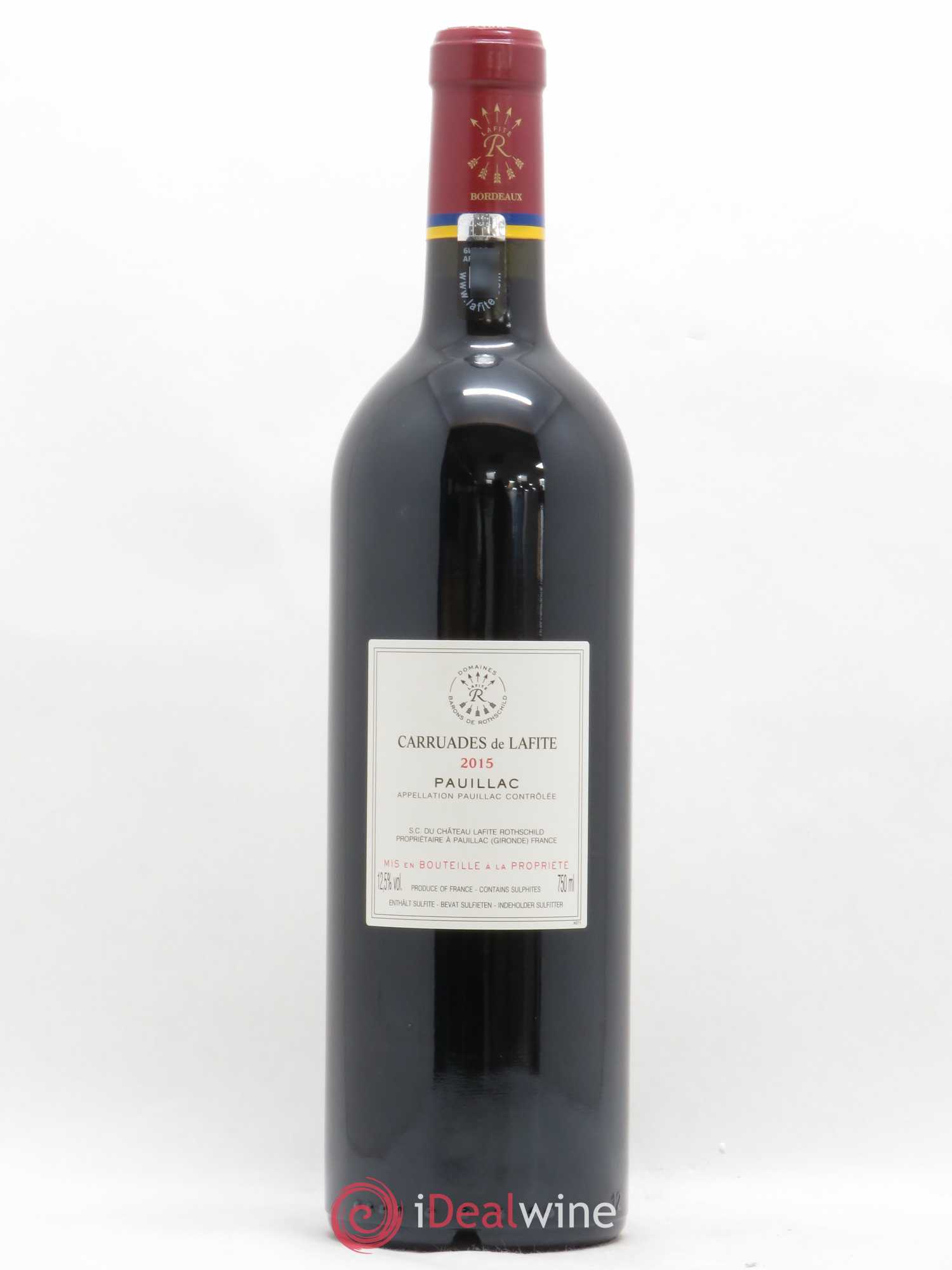 Carruades de Lafite Rothschild Second Vin 2015 - Lot de 1 bouteille - 1