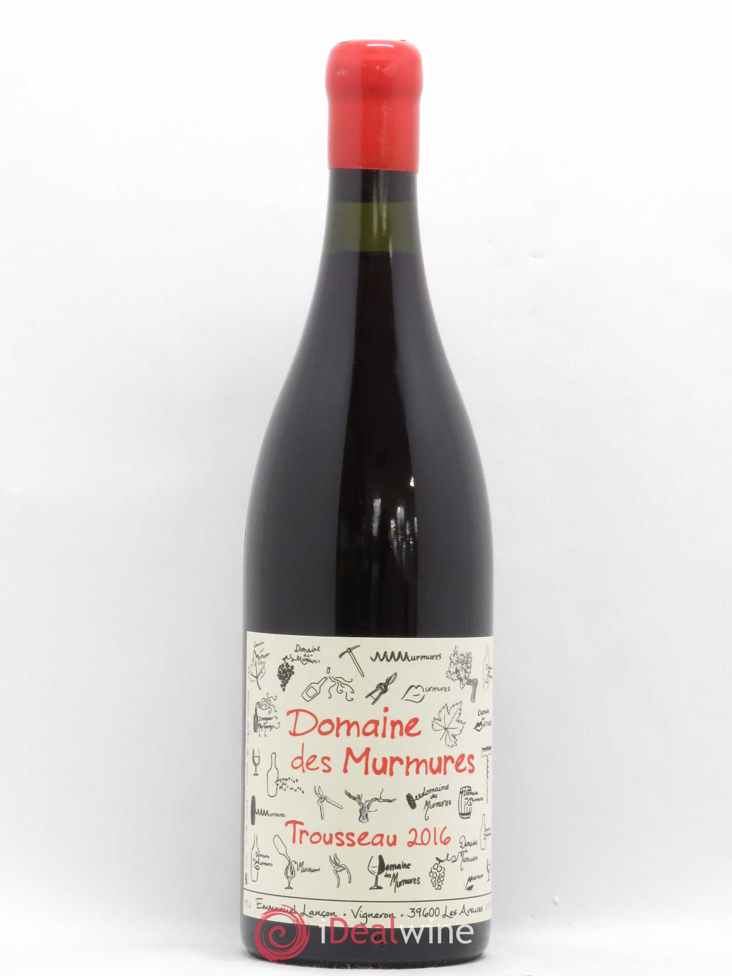 Vin de France Trousseau Domaine des Murmures 2016 - Posten von 1 Flasche - 0
