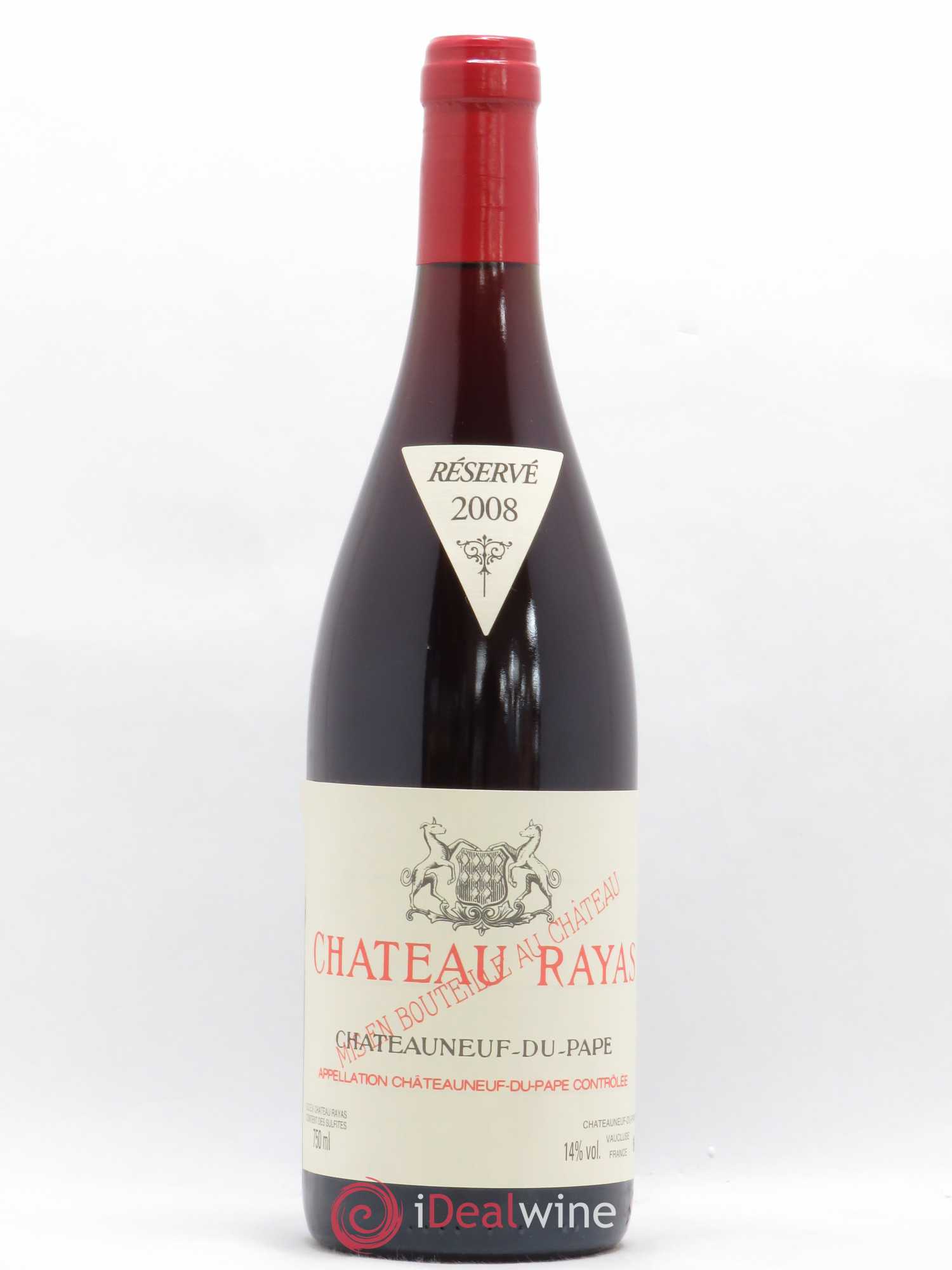 Châteauneuf-du-Pape Château Rayas Emmanuel Reynaud 2008 - Lot de 1 bouteille - 0