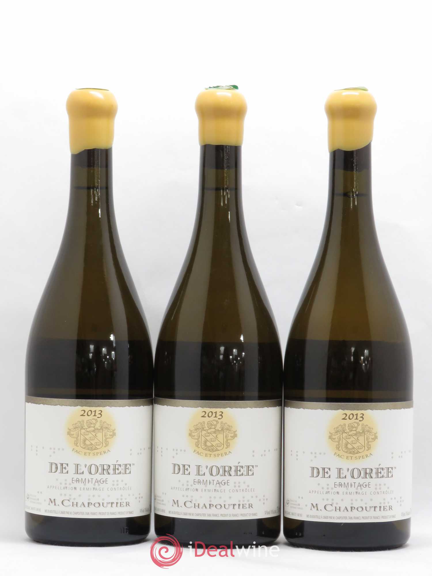 Hermitage Ermitage de l'Orée Chapoutier 2013 - Lot de 6 bouteilles - 1