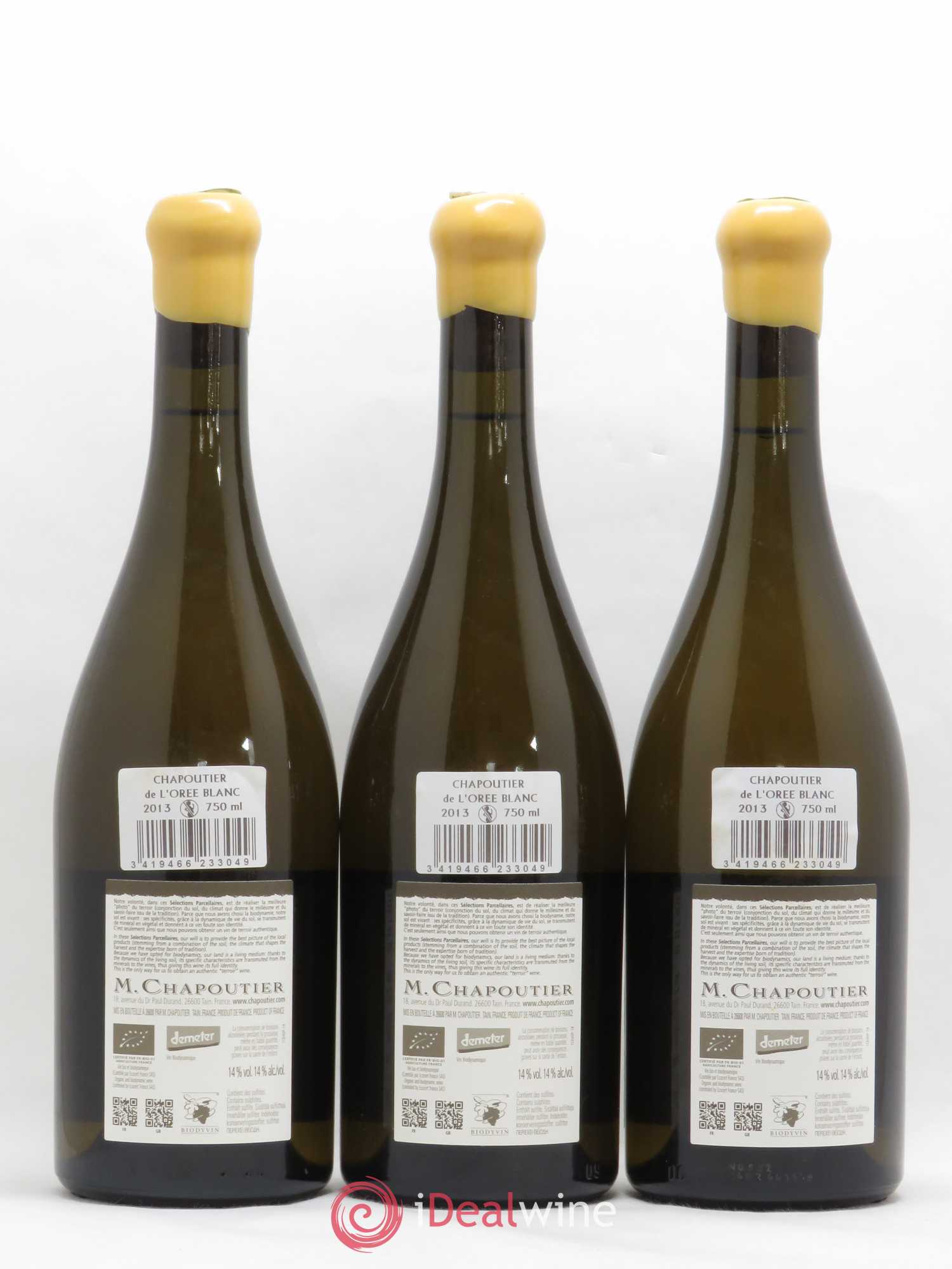 Hermitage Ermitage de l'Orée Chapoutier 2013 - Lot de 6 bouteilles - 2
