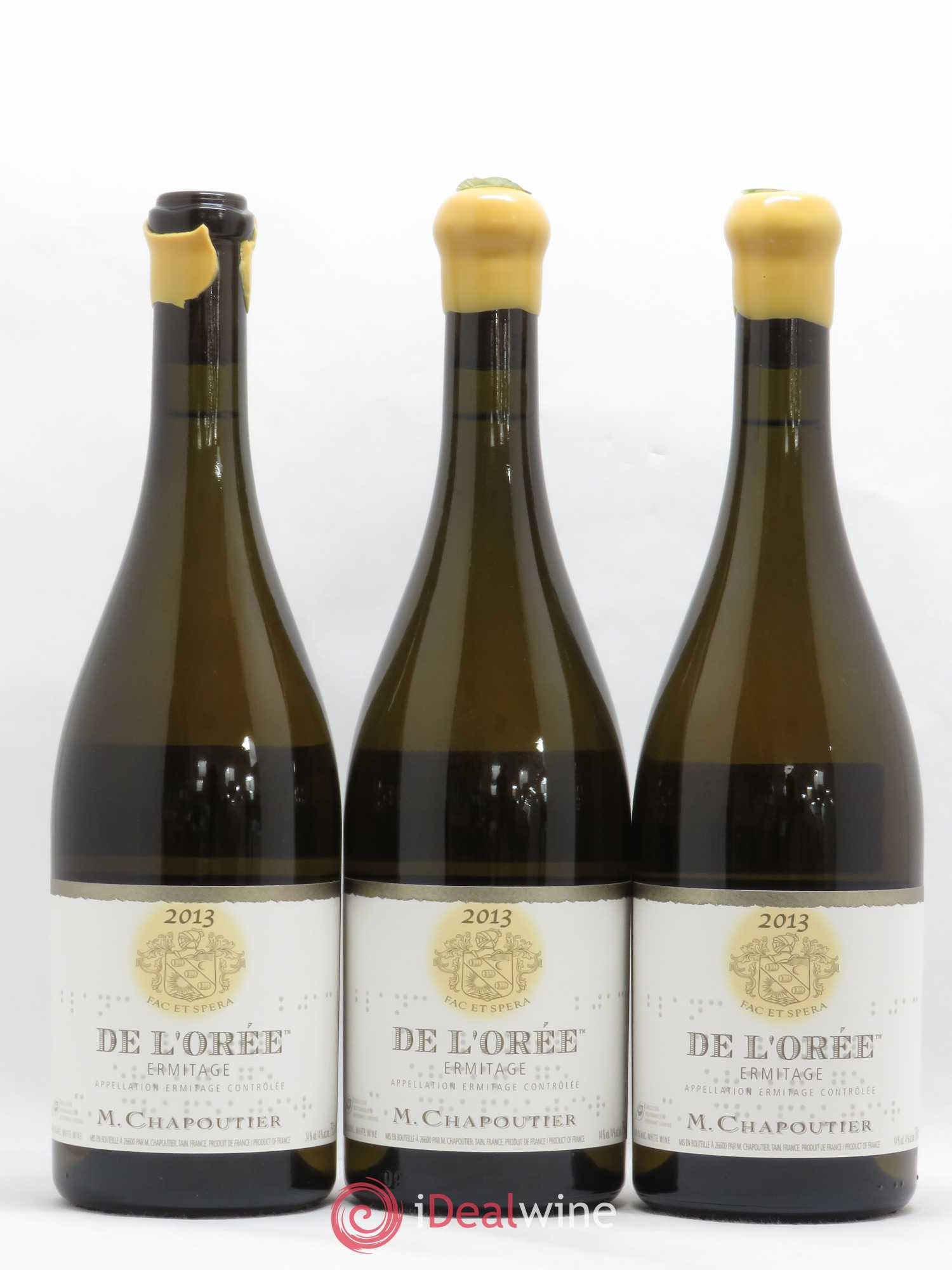 Hermitage Ermitage de l'Orée Chapoutier 2013 - Lot de 6 bouteilles - 3