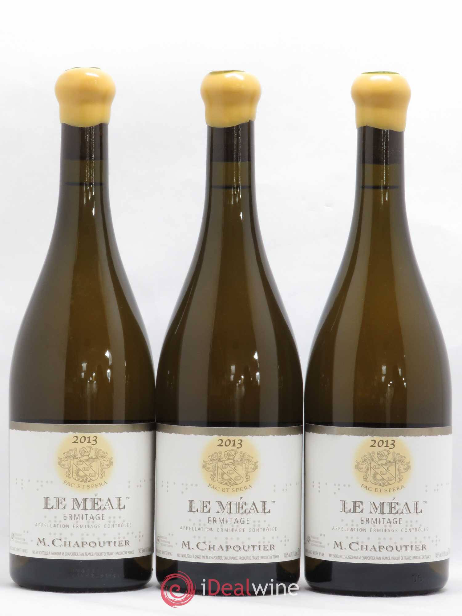 Hermitage Ermitage Le Méal Chapoutier 2013 - Lot de 6 bouteilles - 2