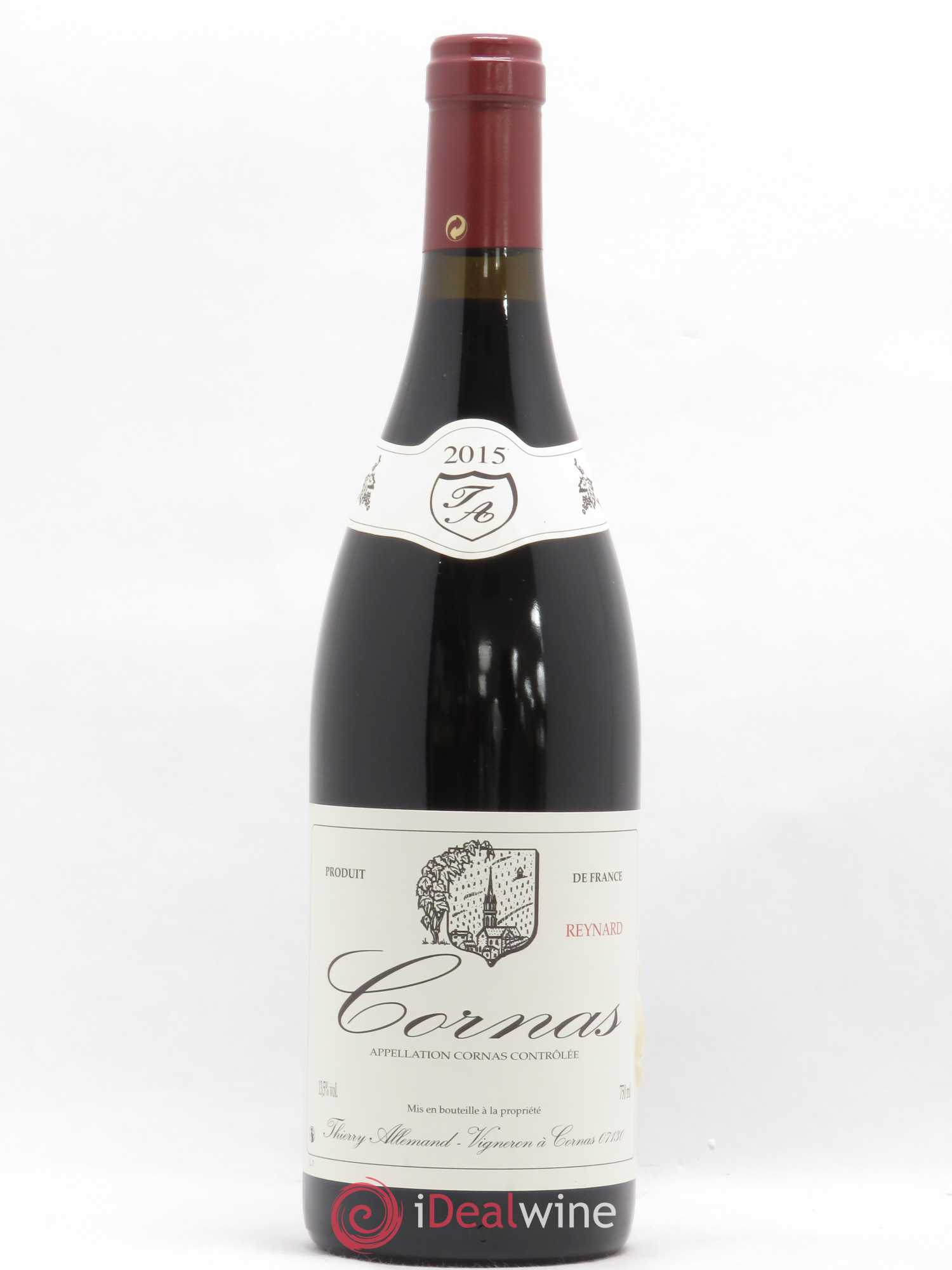 Cornas Reynard Thierry Allemand 2015 - Lot de 1 bouteille - 0