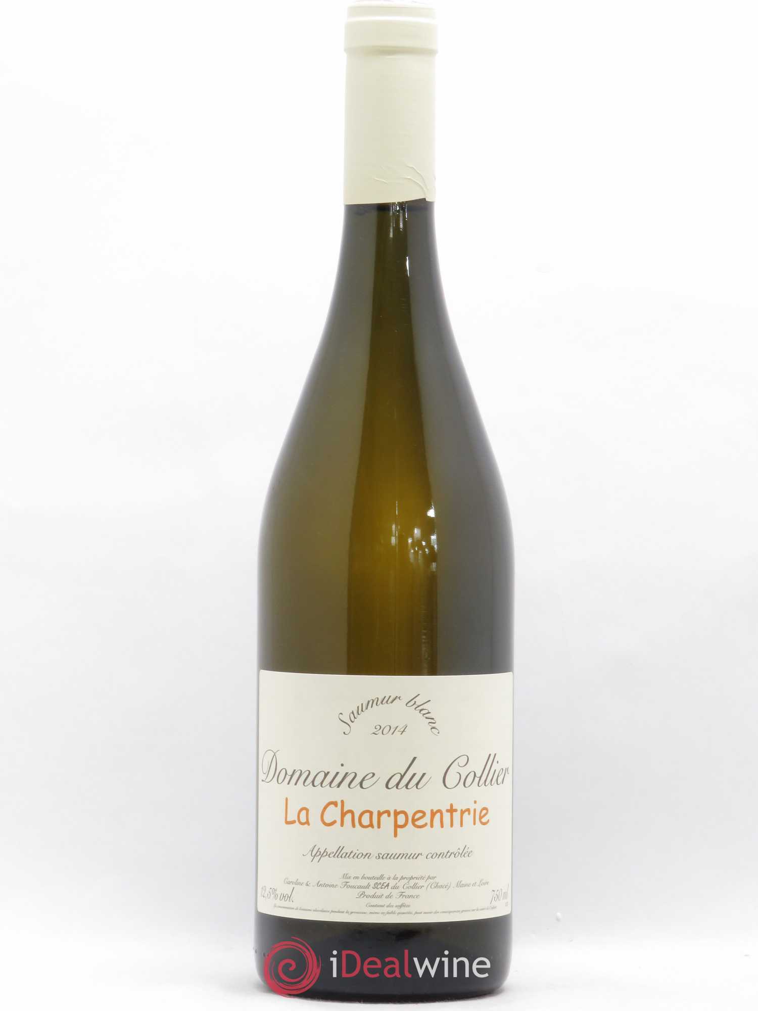 Saumur La Charpentrie Domaine du Collier 2014 - Lot de 1 bouteille - 0