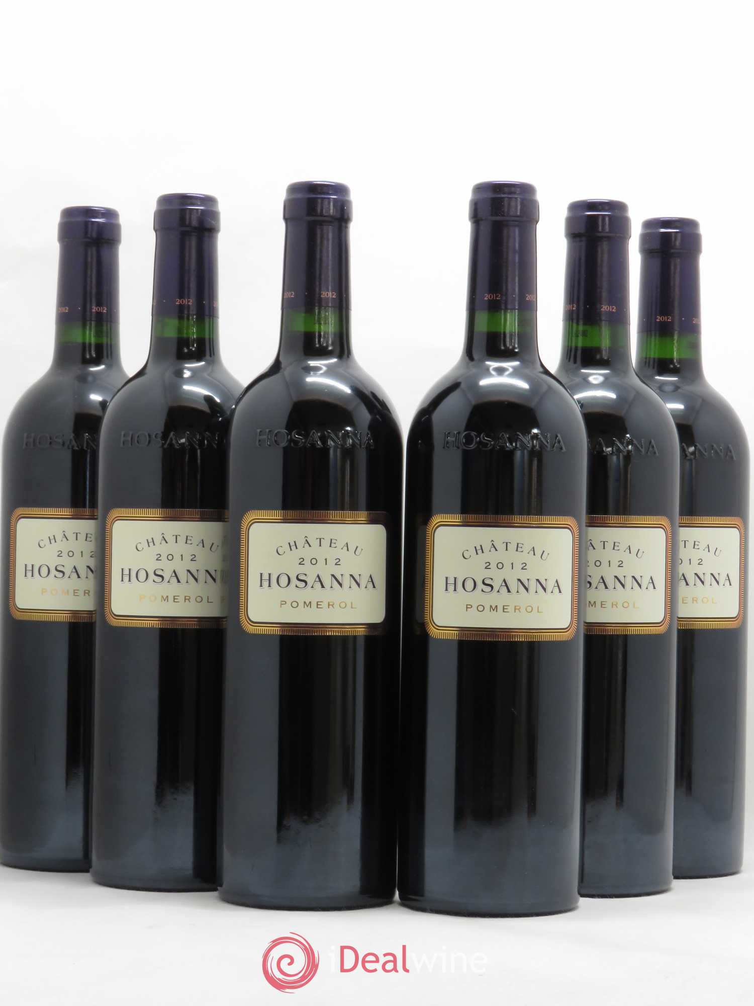 Château Hosanna 2012 - Lot de 6 bouteilles - 0