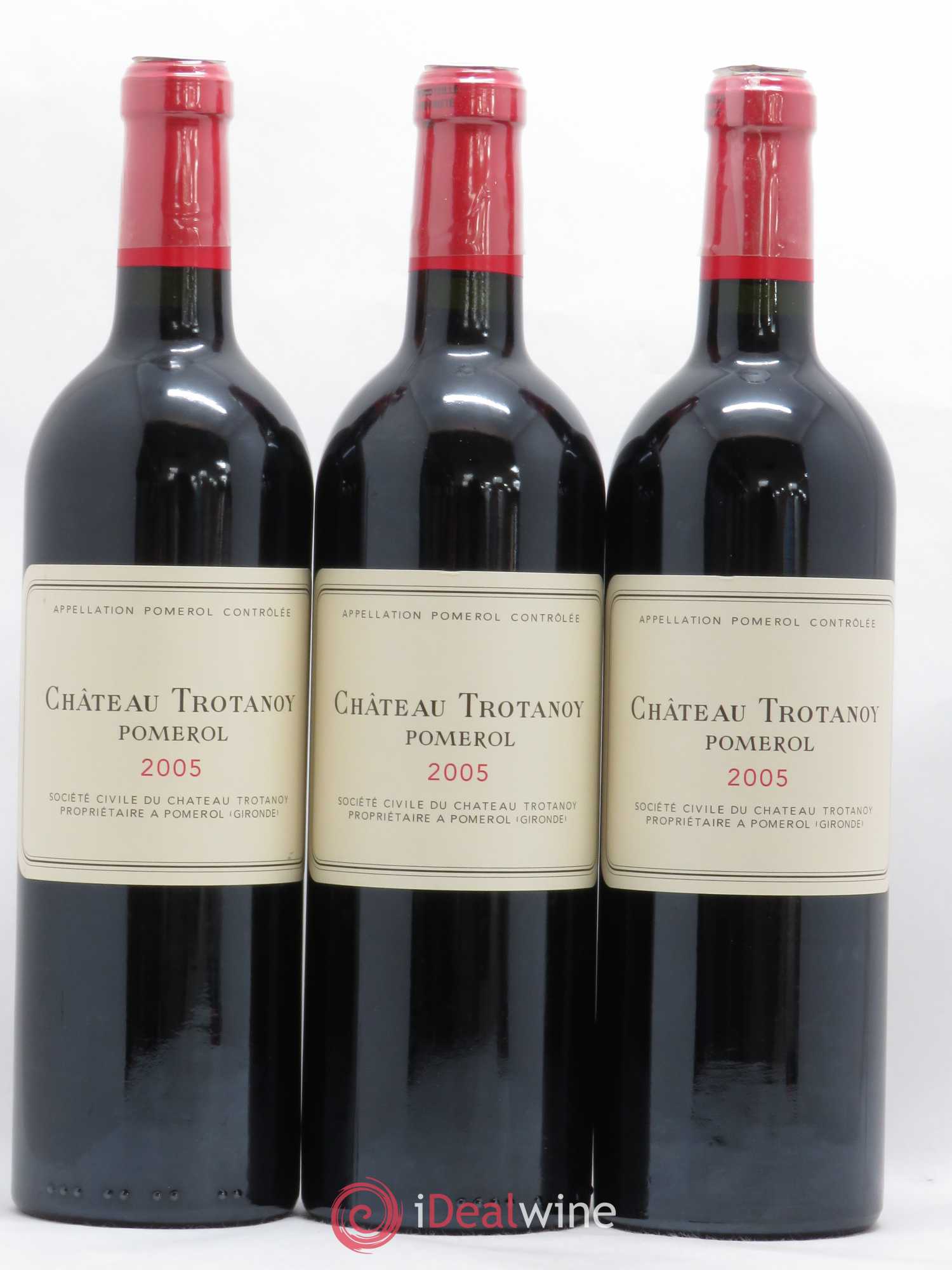 Château Trotanoy 2005 - Lot de 6 bouteilles - 1