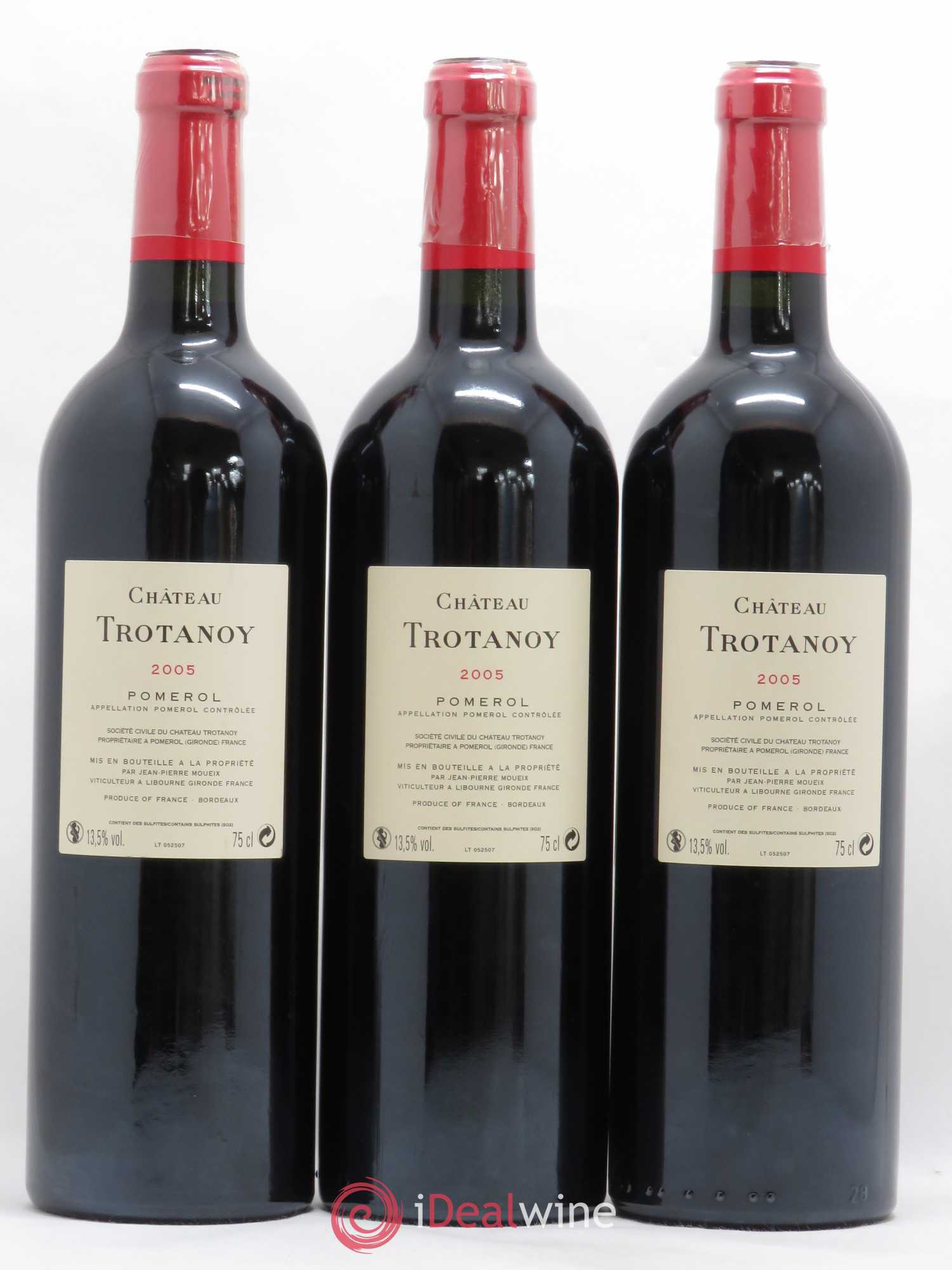 Château Trotanoy 2005 - Lot de 6 bouteilles - 2