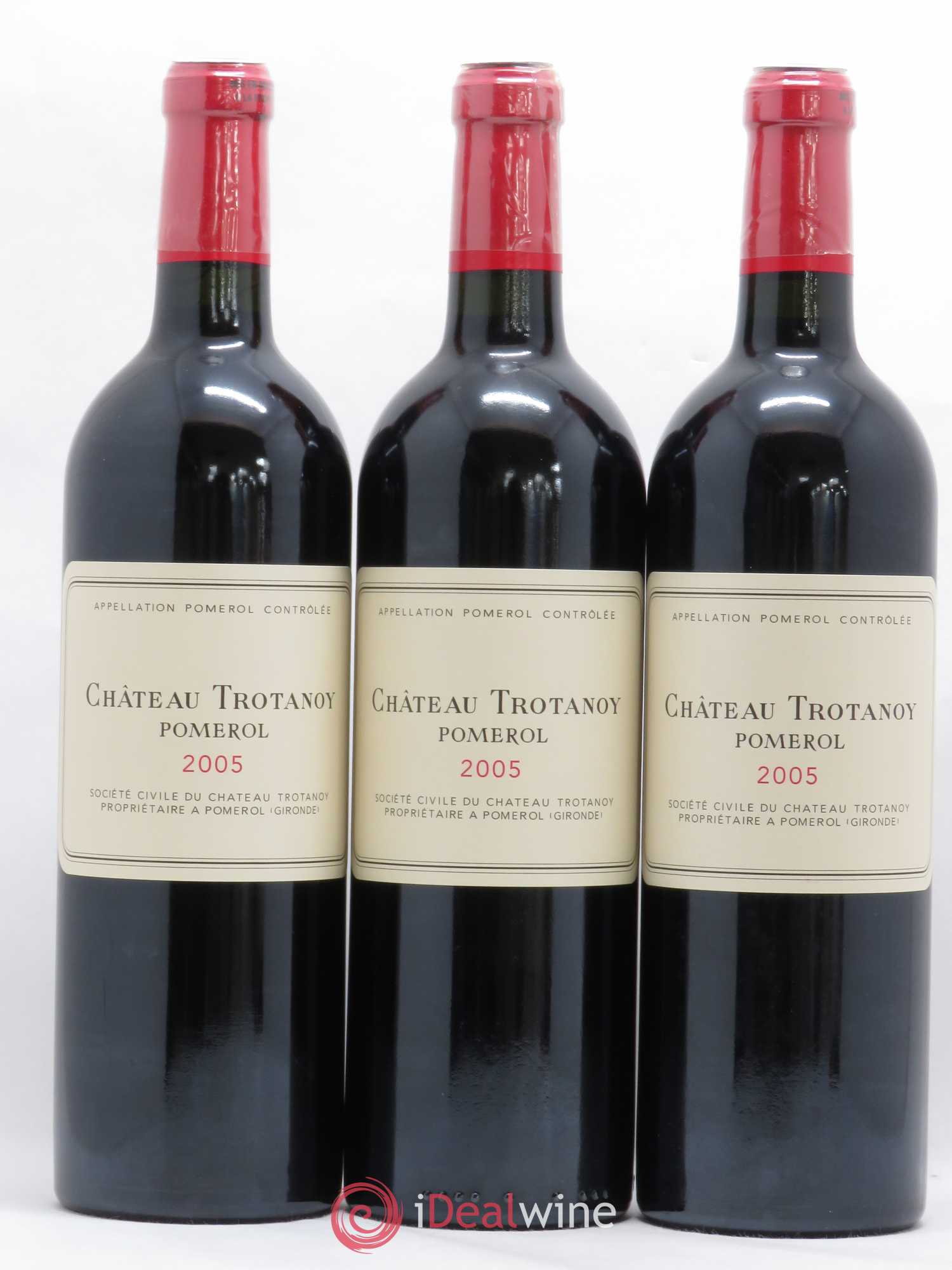 Château Trotanoy 2005 - Lot de 6 bouteilles - 3