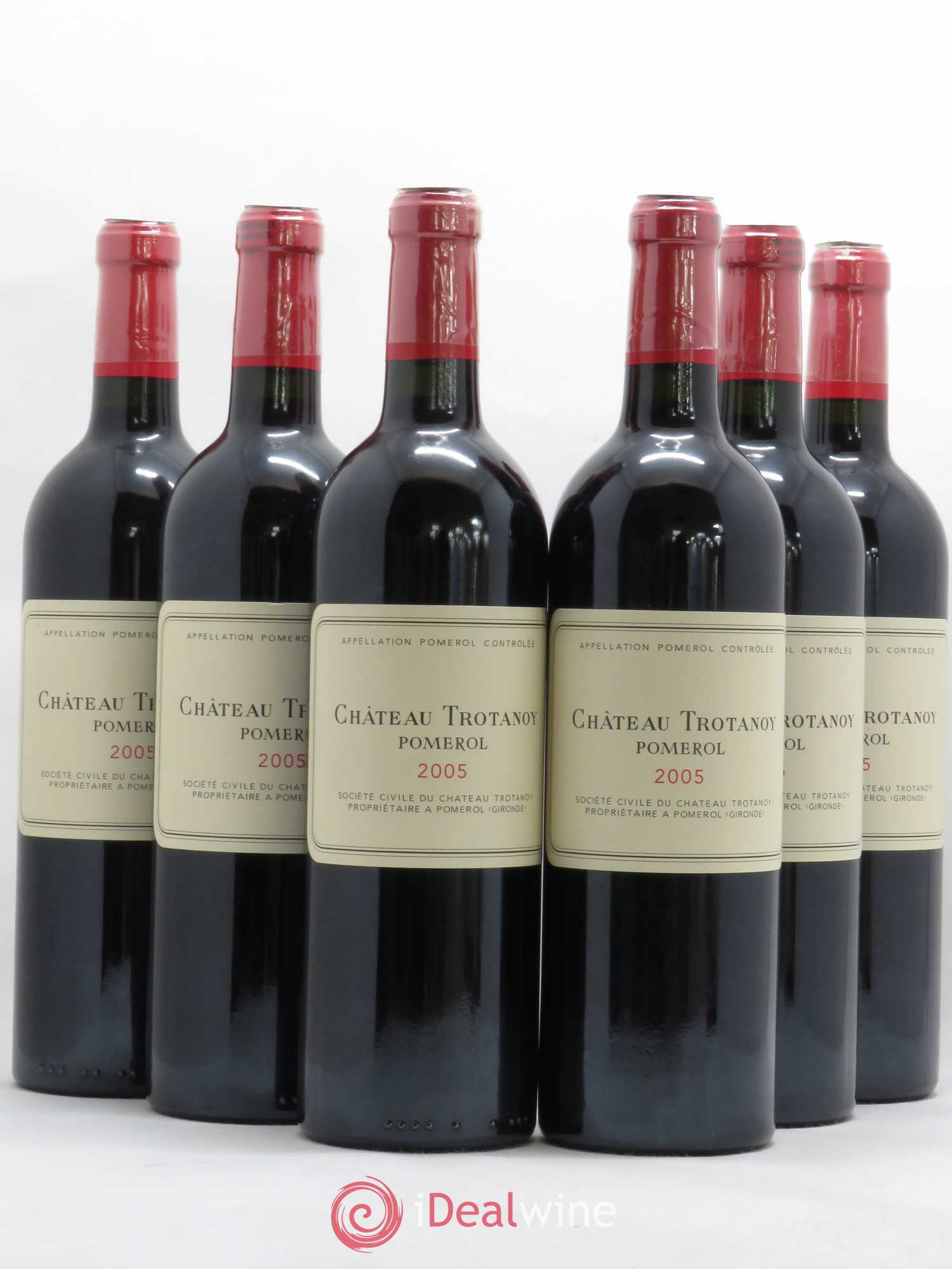 Château Trotanoy 2005 - Lot de 6 bouteilles - 0