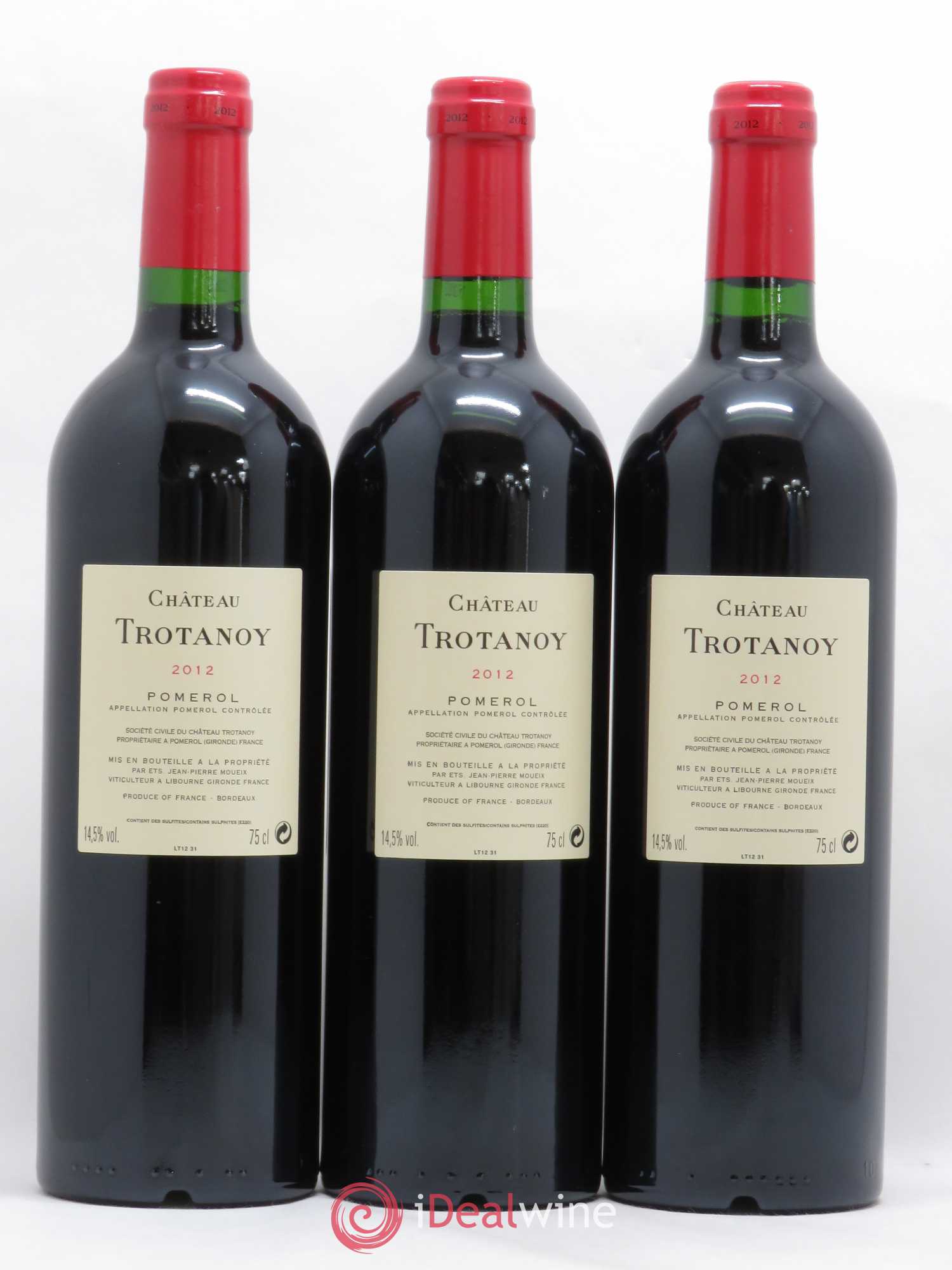 Château Trotanoy 2012 - Lot de 6 bouteilles - 2