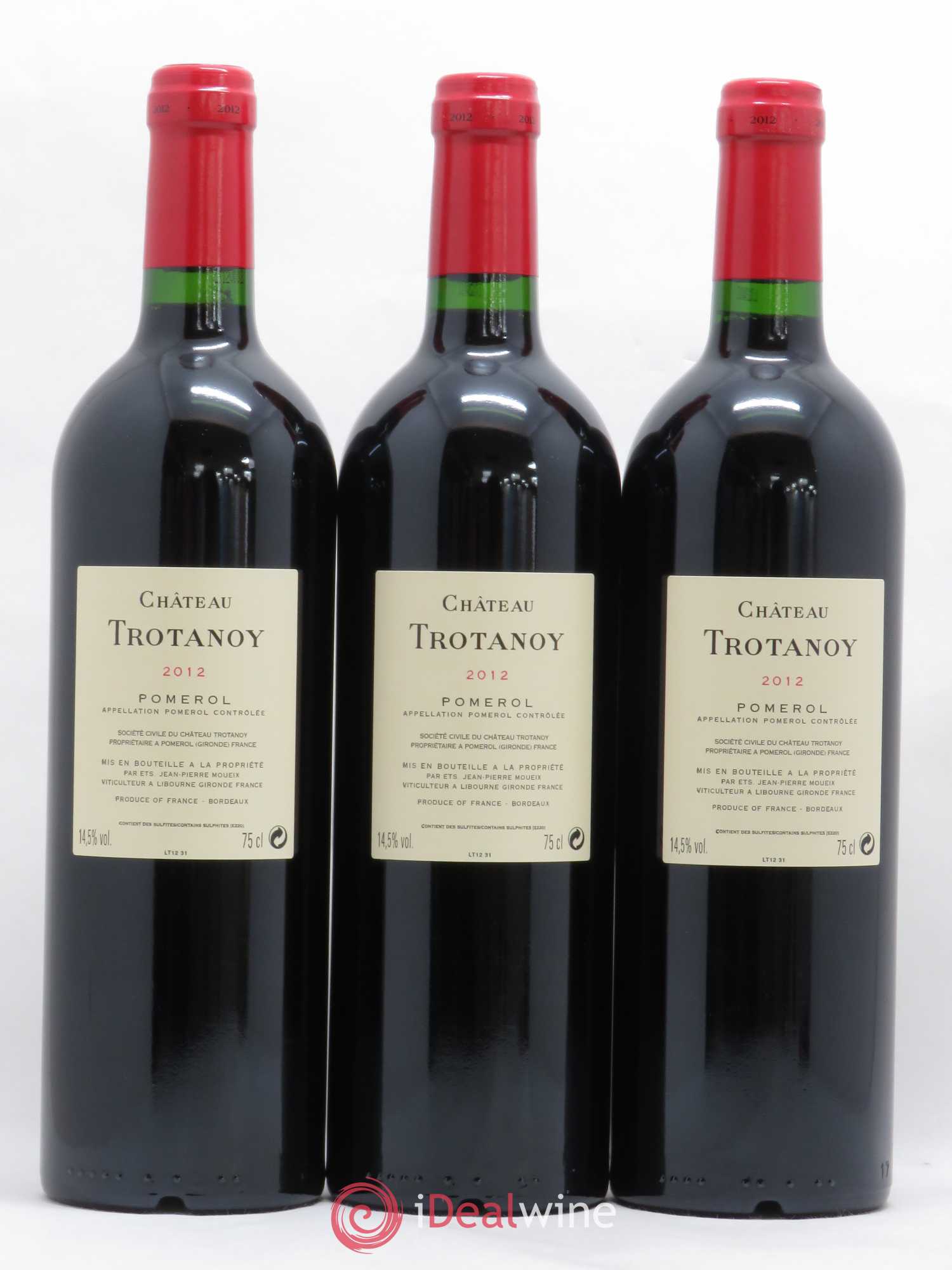 Château Trotanoy 2012 - Lot de 6 bouteilles - 4