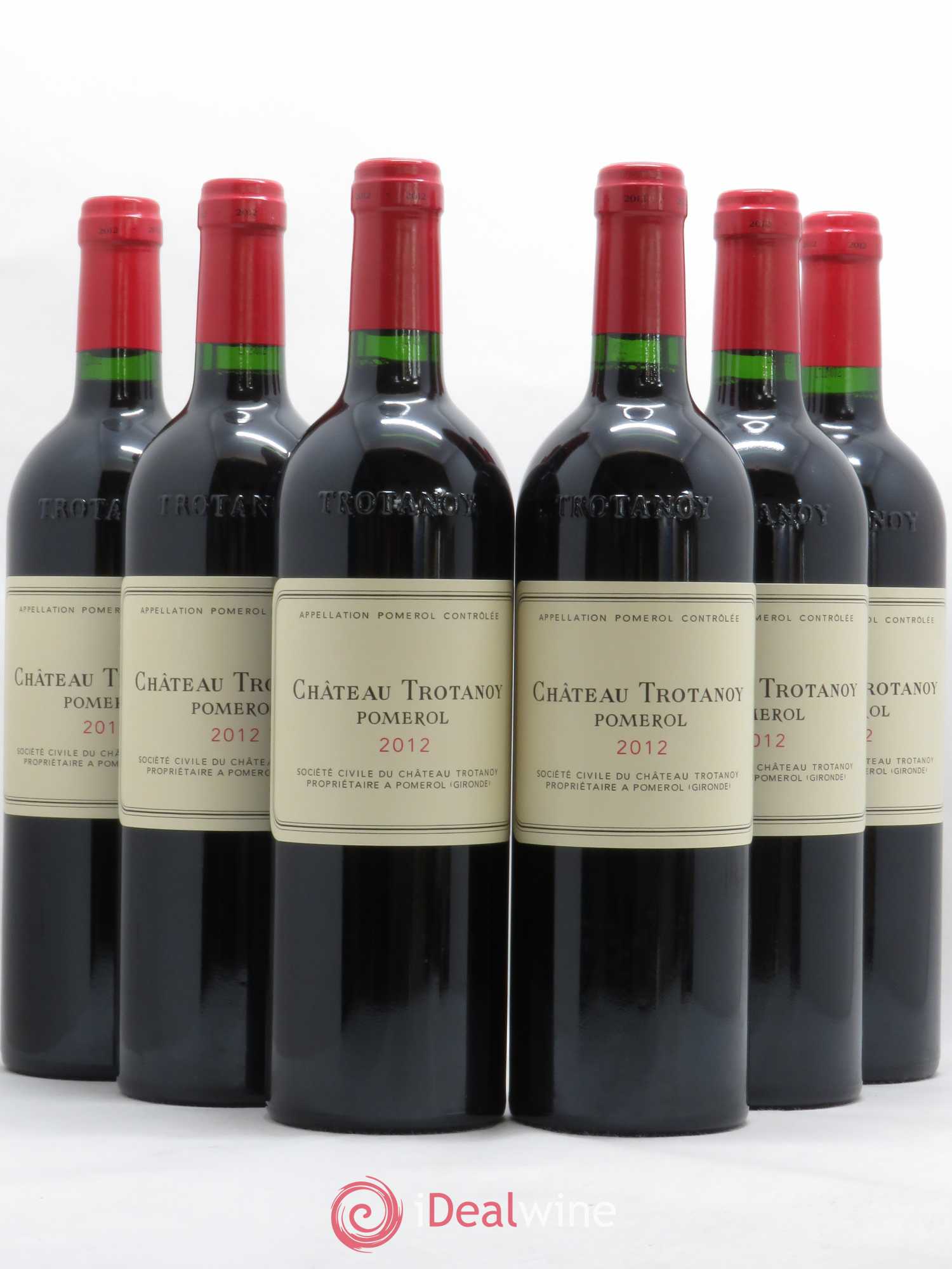 Château Trotanoy 2012 - Lot de 6 bouteilles - 0