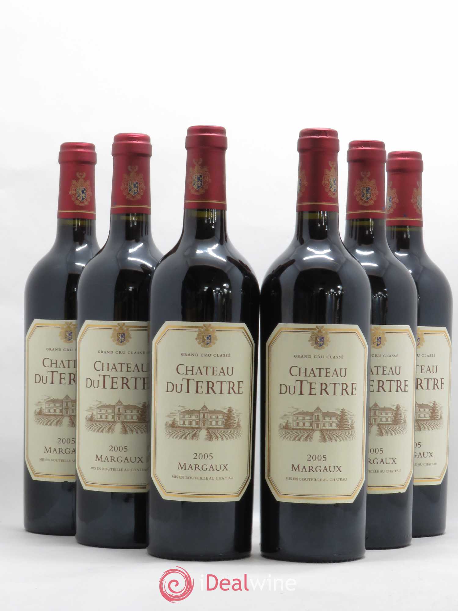 Château du Tertre 5ème Grand Cru Classé 2005 - Lot de 6 bouteilles - 0
