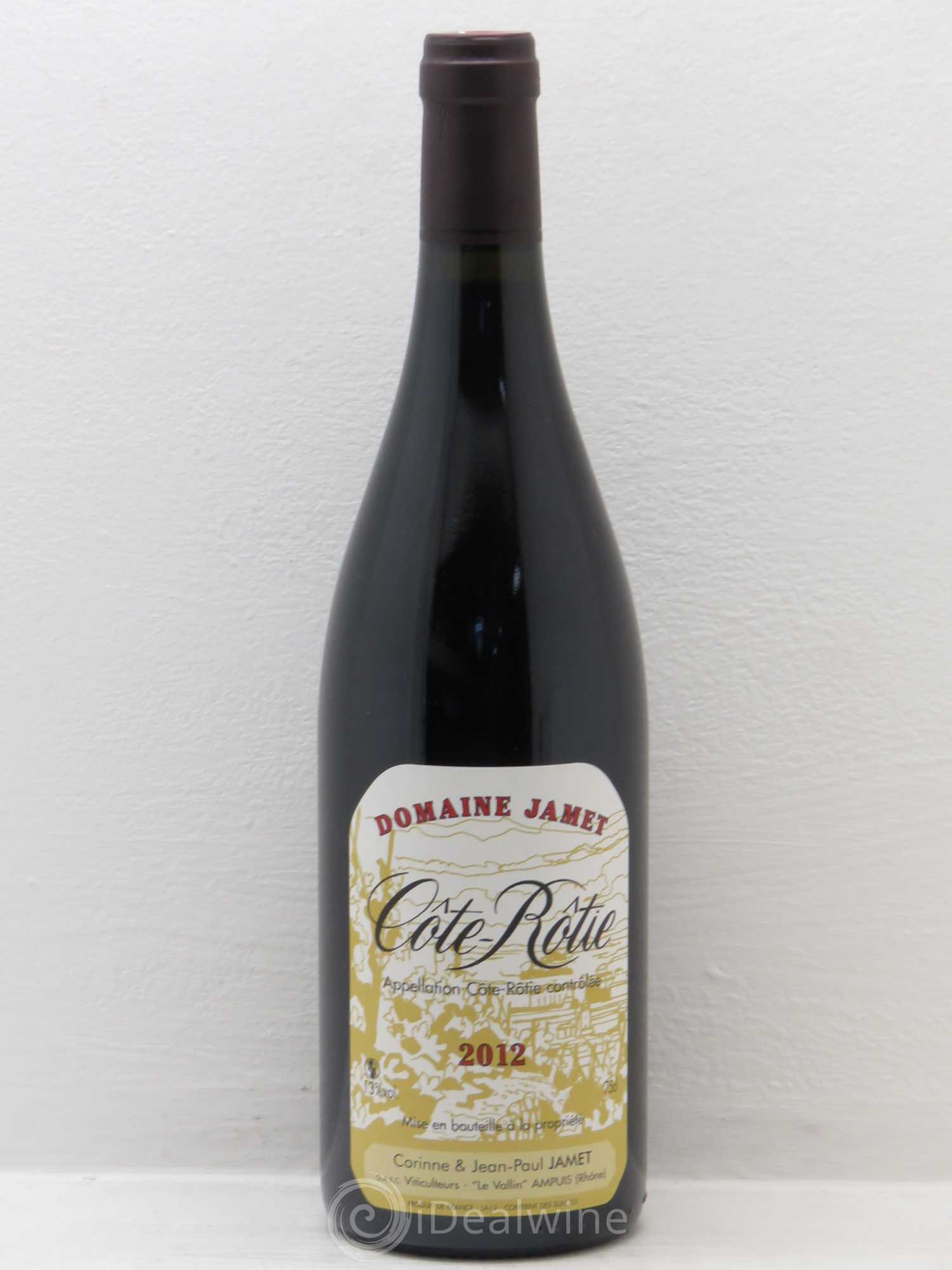 Côte-Rôtie Jamet (Domaine) (sans prix de réserve) 2012 - Lot de 1 bouteille - 0