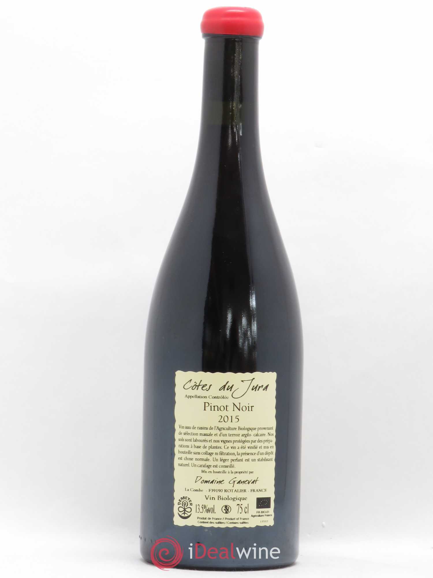 Côtes du Jura Cuvée Julien Jean-François Ganevat (Domaine) 2015 - Lot de 1 bouteille - 1